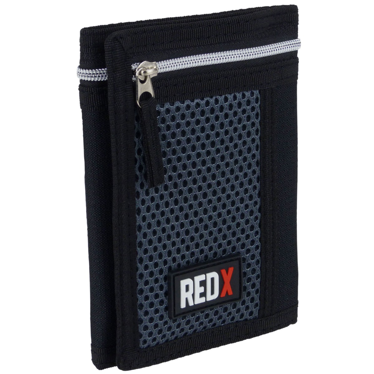 RED X Mens or Boys Trifold Nylon Sports Wallet with Change Section - Picture 15 of 19