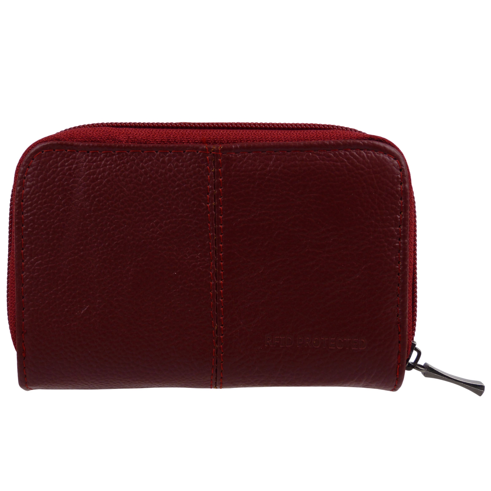 Cartera/billetera de cuero Lorenz con cremallera con bolsa de regalo gratuita - Imagen 29 de 40