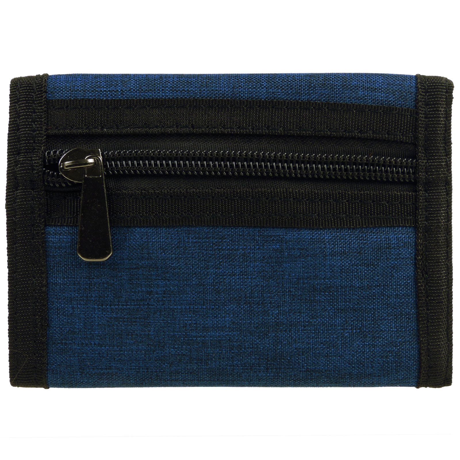 Metro Mens Boys Canvas Tri-Fold Cash & Card Wallet - Picture 13 of 22
