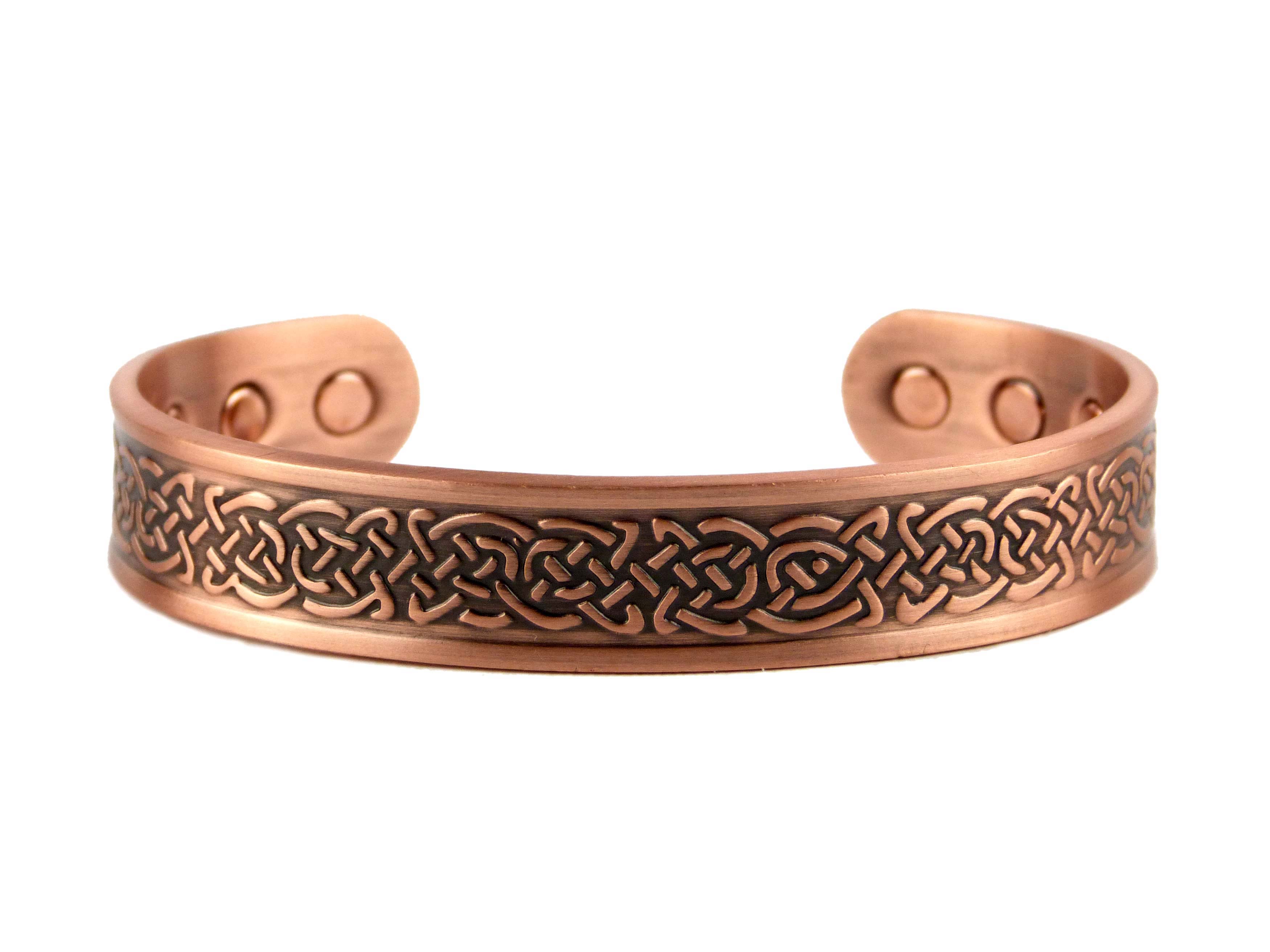 Chunky Copper Magnetic Bracelet/Bangle Danish Design 6 Magnets Health Rare Ea... - Picture 4 of 9