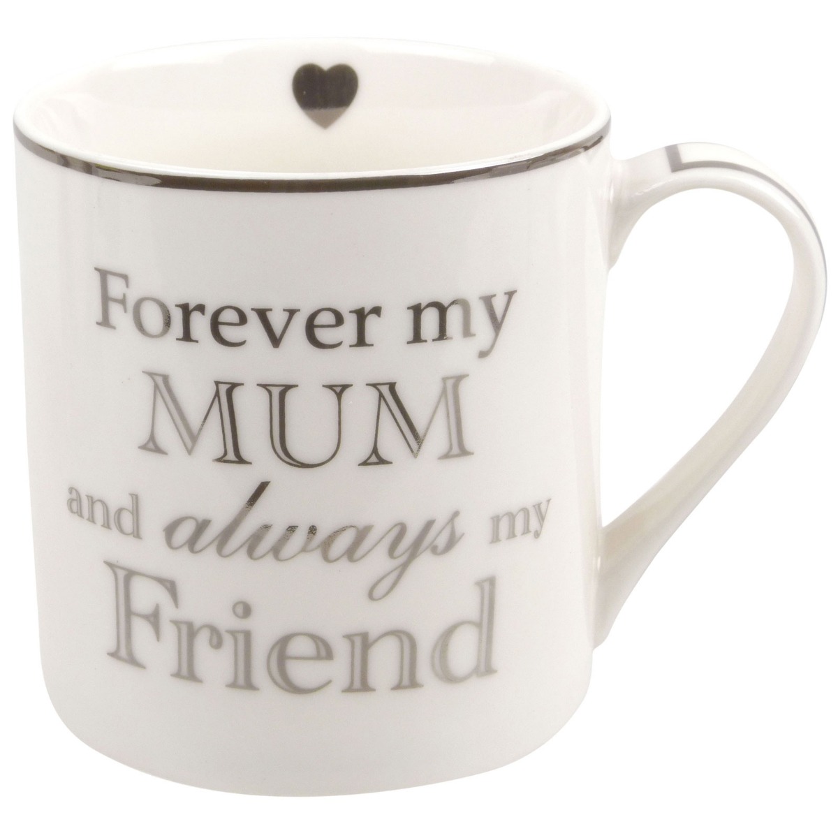 Heart To Home White China Mug Cup 3 Designs Nan Grandma Mum L&P - Picture 8 of 15