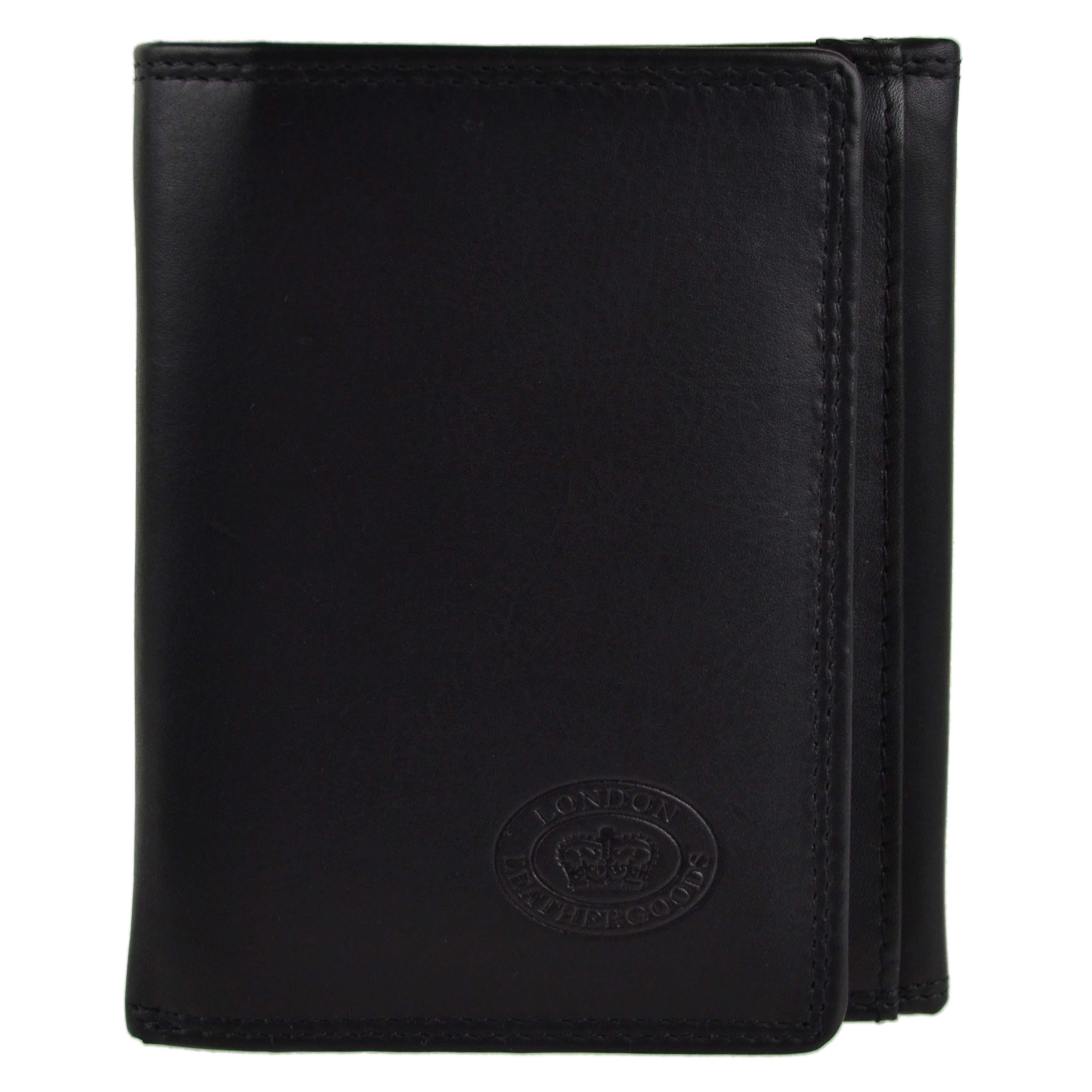 Billetera, moneda y tarjeta triple London Leathergoods para hombre - Imagen 11 de 19