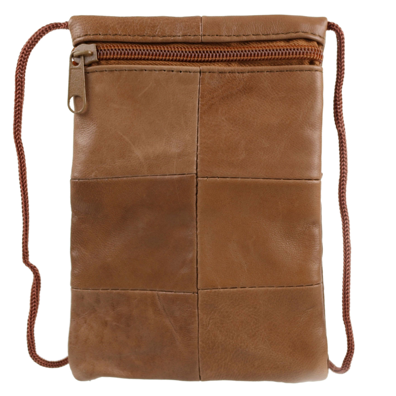 Porta pasaporte/bolsa y monedero Lorenz de cuero suave con cuello - Imagen 11 de 11