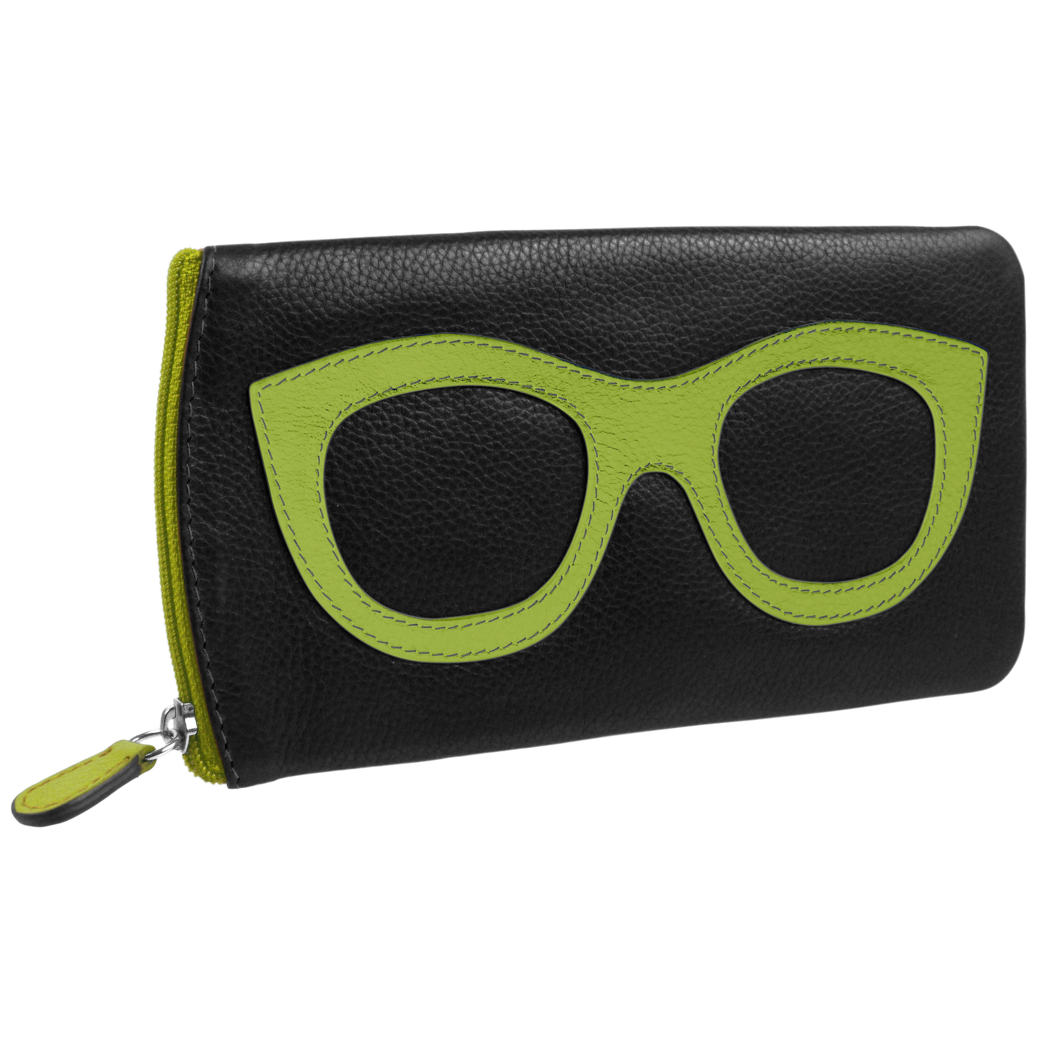 Ladies Leather Colourful Glasses Case by Ili New York Spectacles Sun Summer - Picture 18 of 141