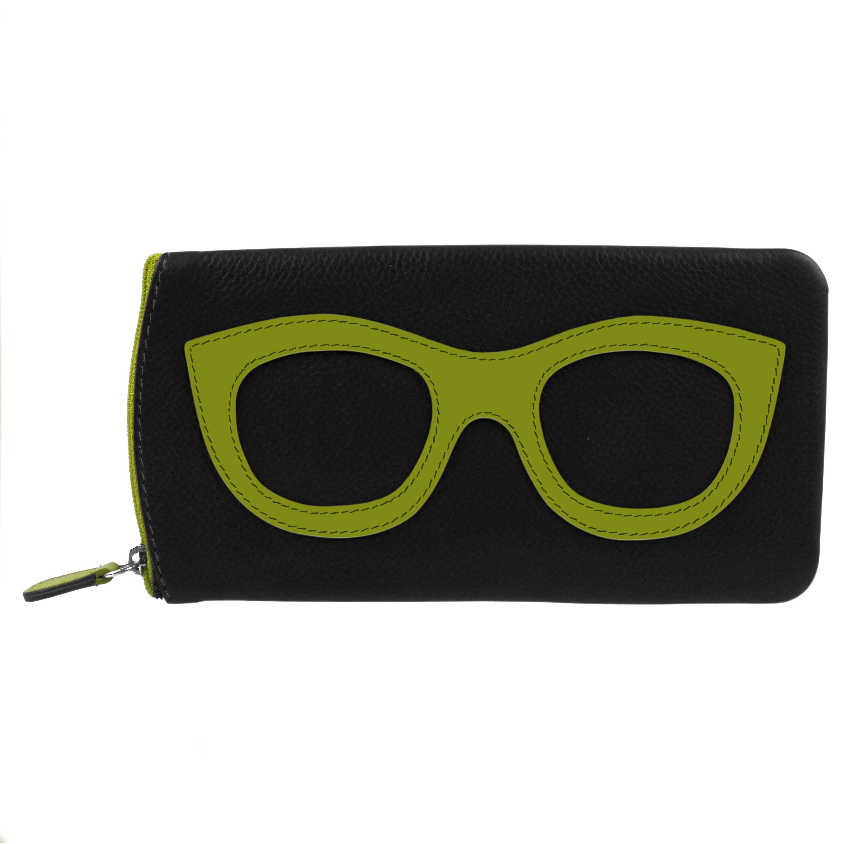 Ladies Leather Colourful Glasses Case by Ili New York Spectacles Sun Summer - Picture 20 of 141