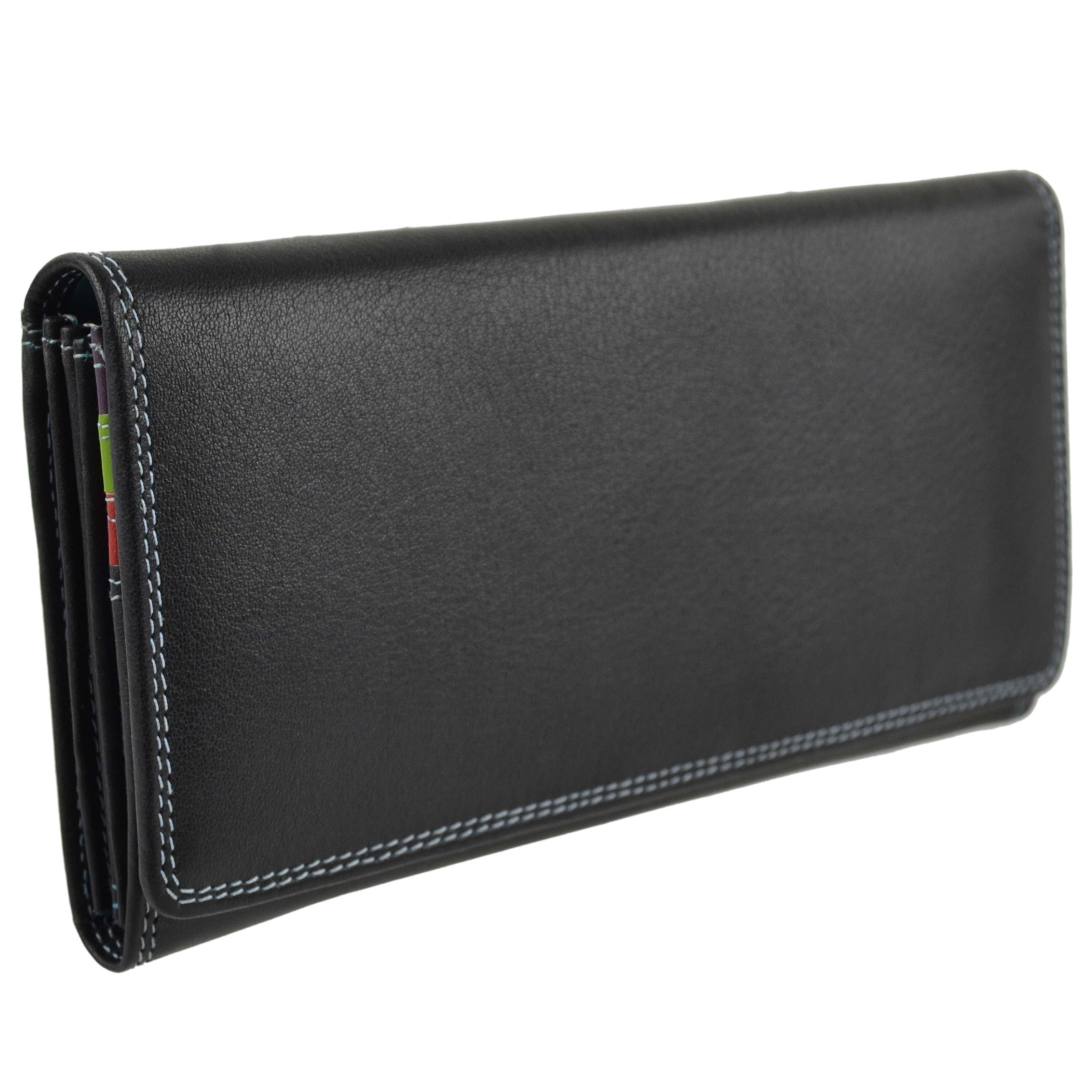 Donna Elegante Donna Pochette da polso in pelle RFID//pochette Da Golunski in pelle