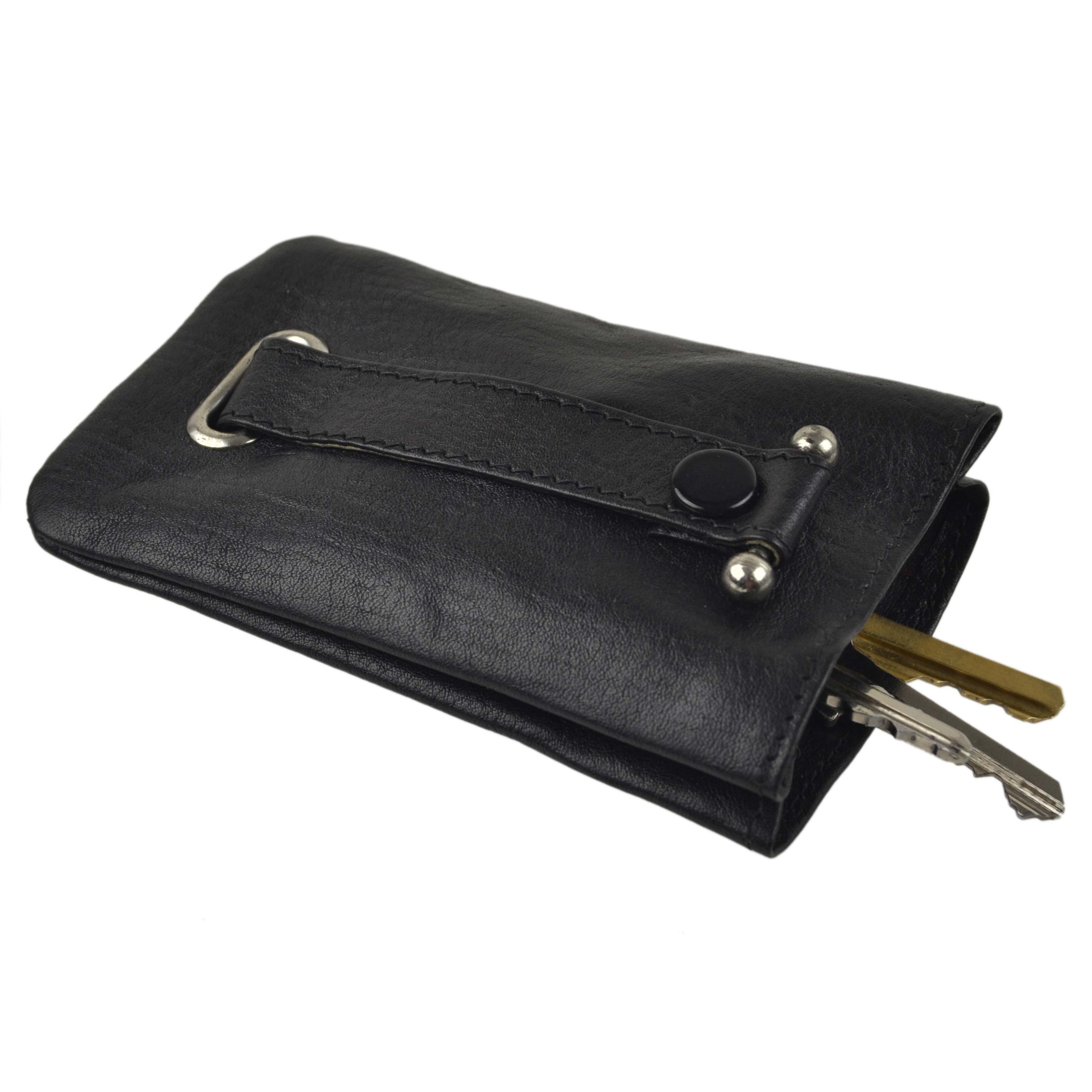 Boxed Genuine Leather Bell Key Case//Real Leather Bell Key Case//Key Holder//Wallet