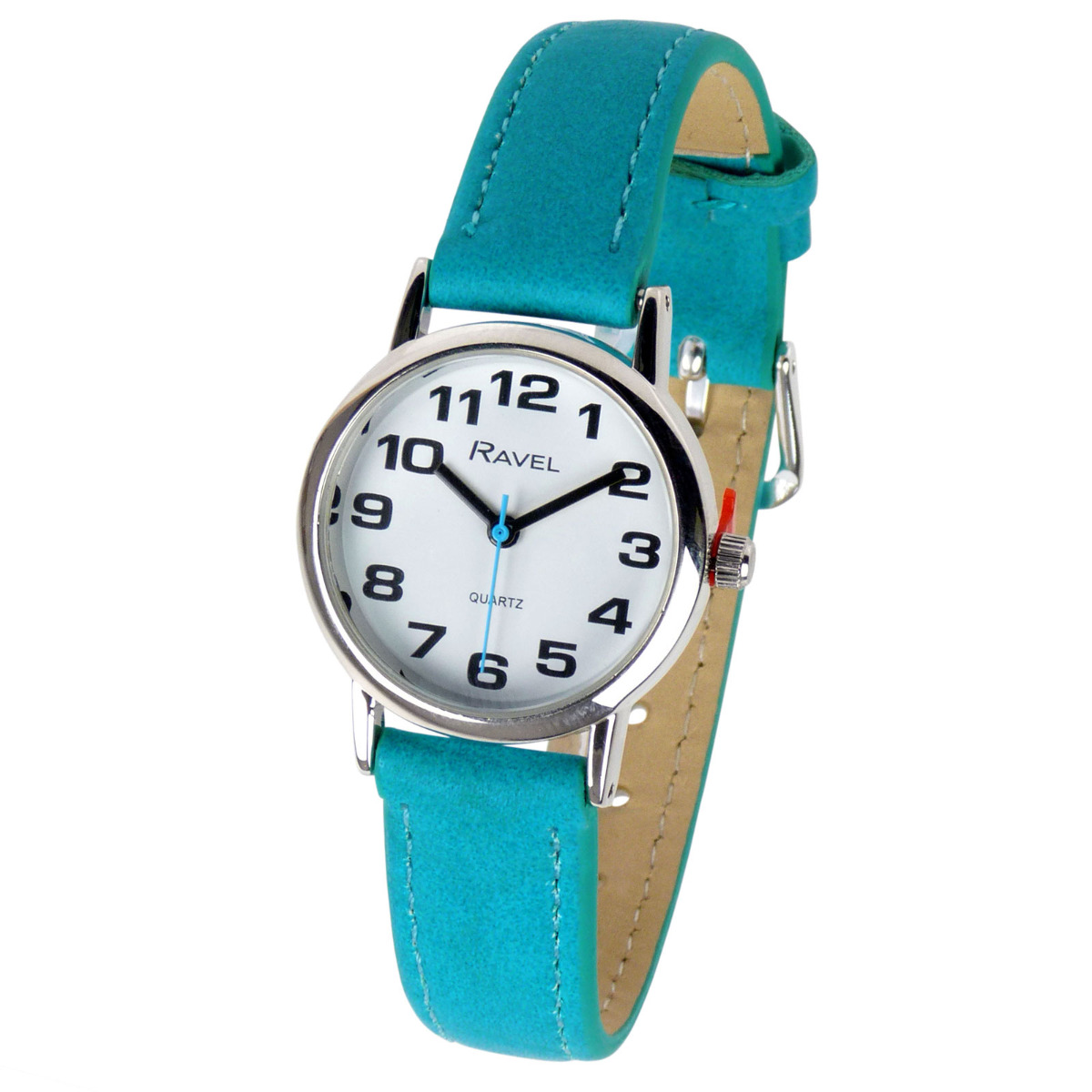 Ladies Fashion Watch by Ravel Classic Bold Numbers Easy Read - Picture 6 of 9