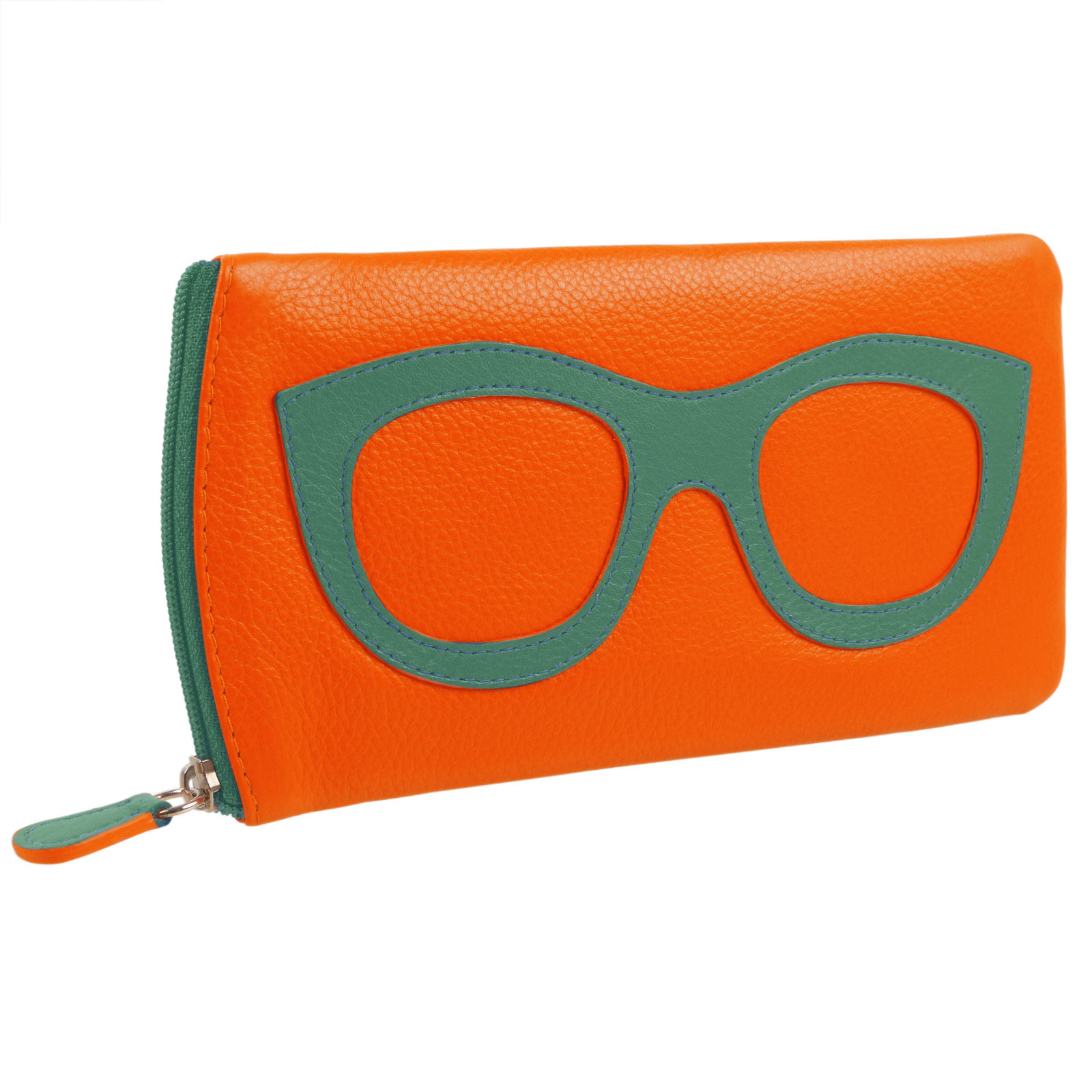 Ladies Leather Colourful Glasses Case by Ili New York Spectacles Sun Summer - Picture 67 of 141
