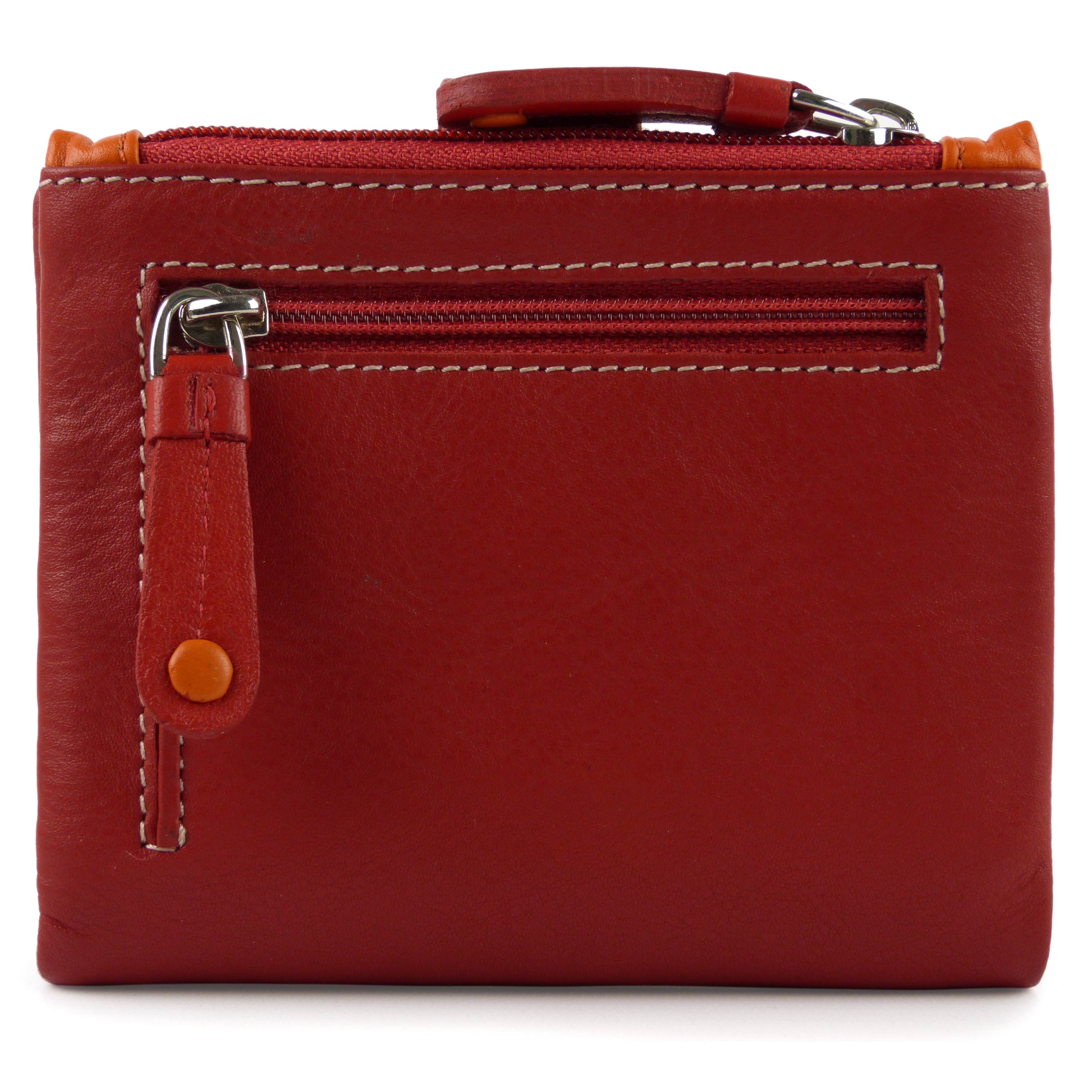 Ladies Leather Soft Small Tabbed Bi-Fold Purse/Wallet by Visconti; Mimi Gift Box - Picture 14 of 14