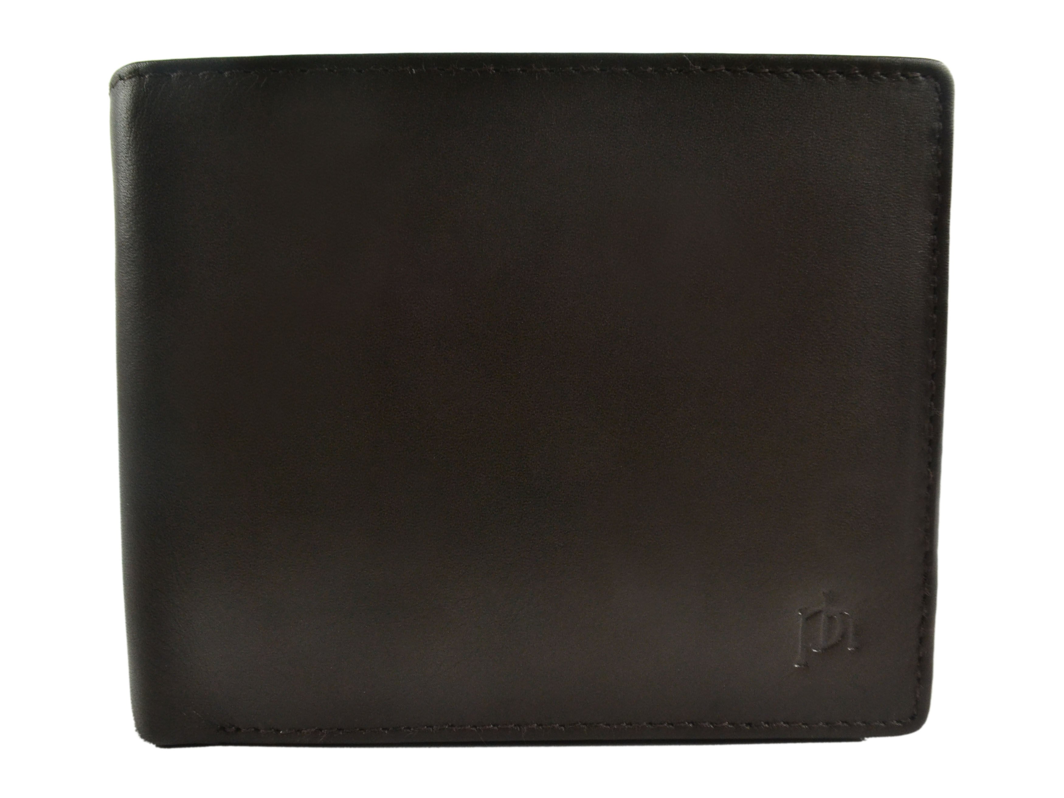 Prime Hide Leder Herren dreifach faltbare Münze & Karten Geldbörse - Bild 10 von 13