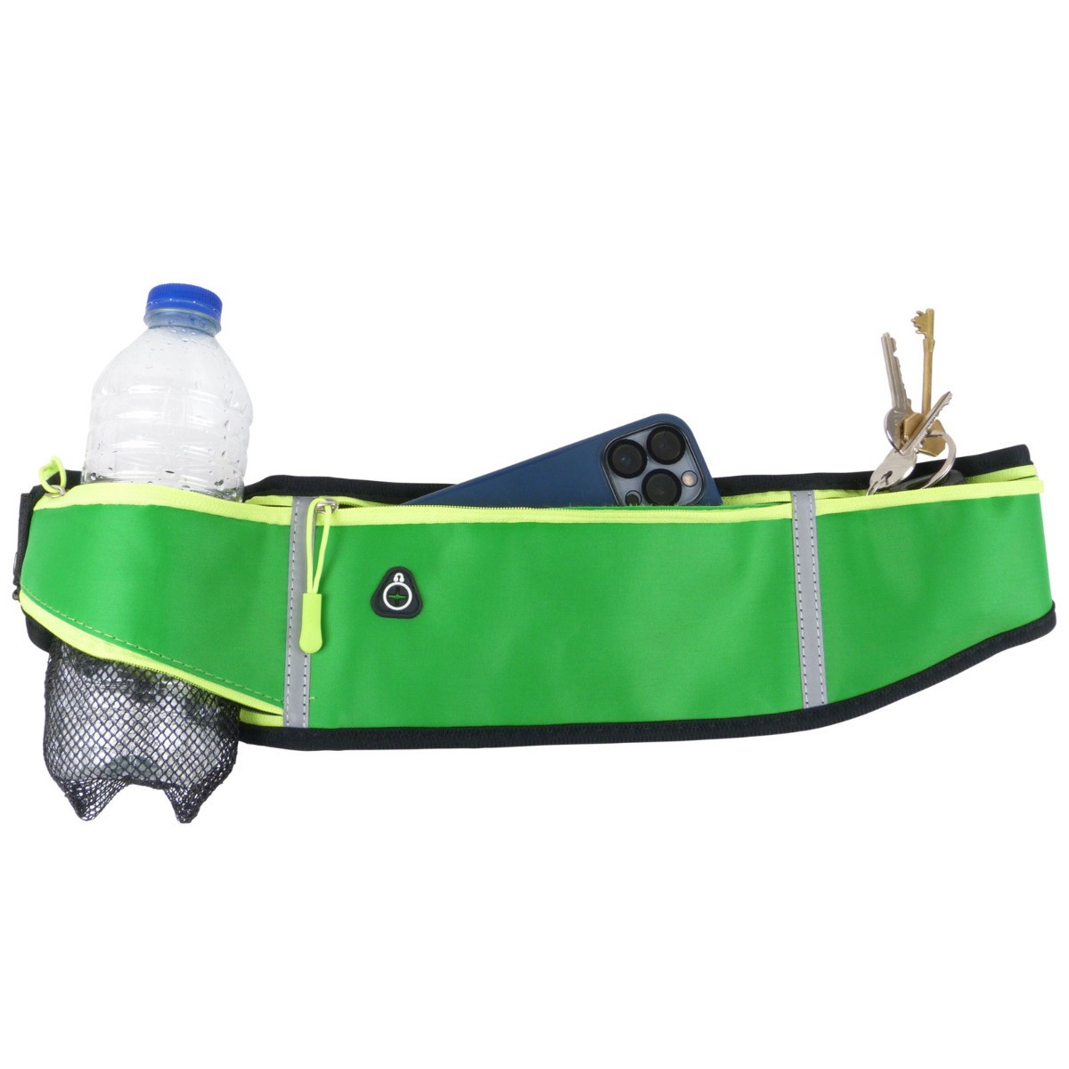 RED X Neoprene Light Running Belt Water Bottle Holder Earphone