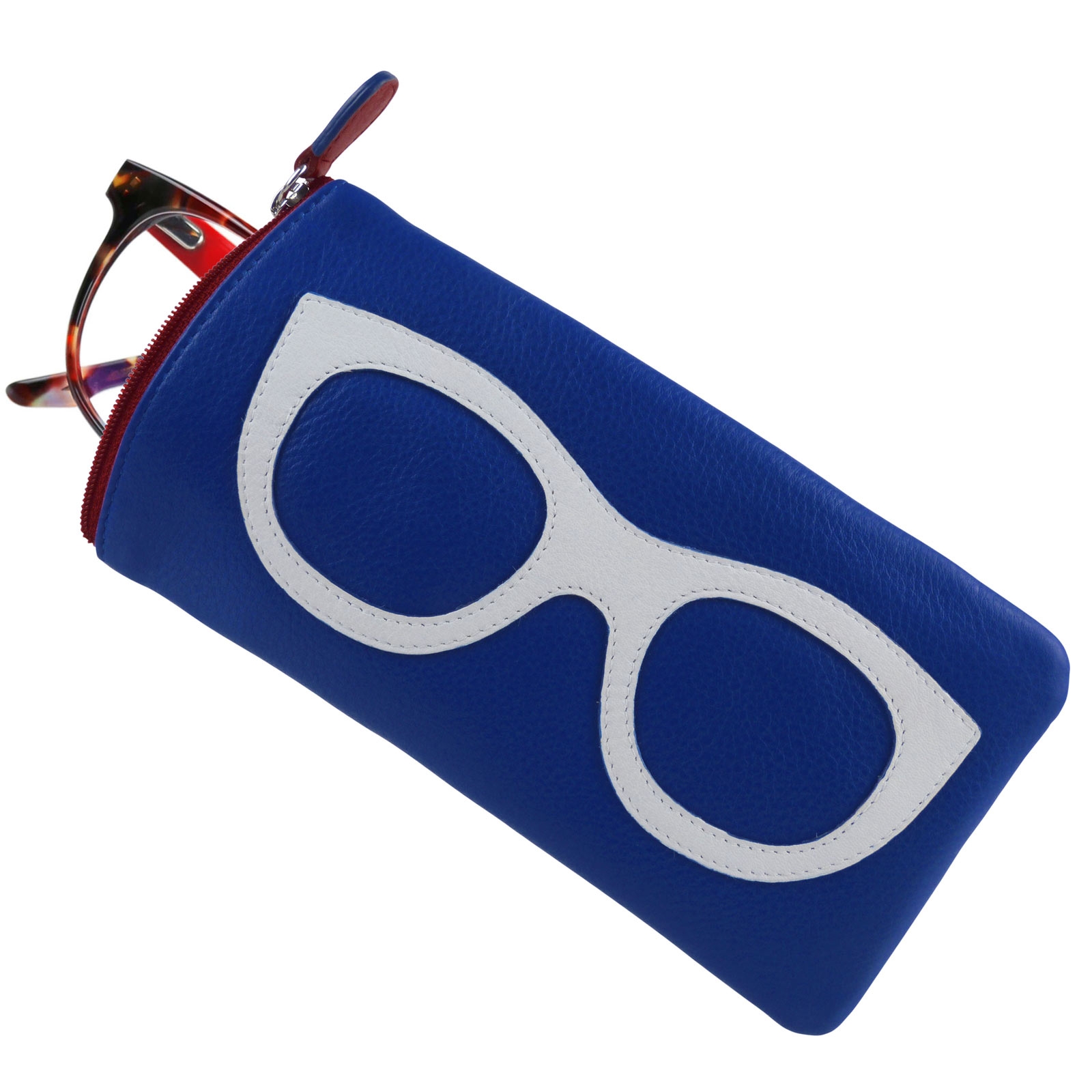 Ladies Leather Colourful Glasses Case by Ili New York Spectacles Sun Summer - Picture 55 of 141