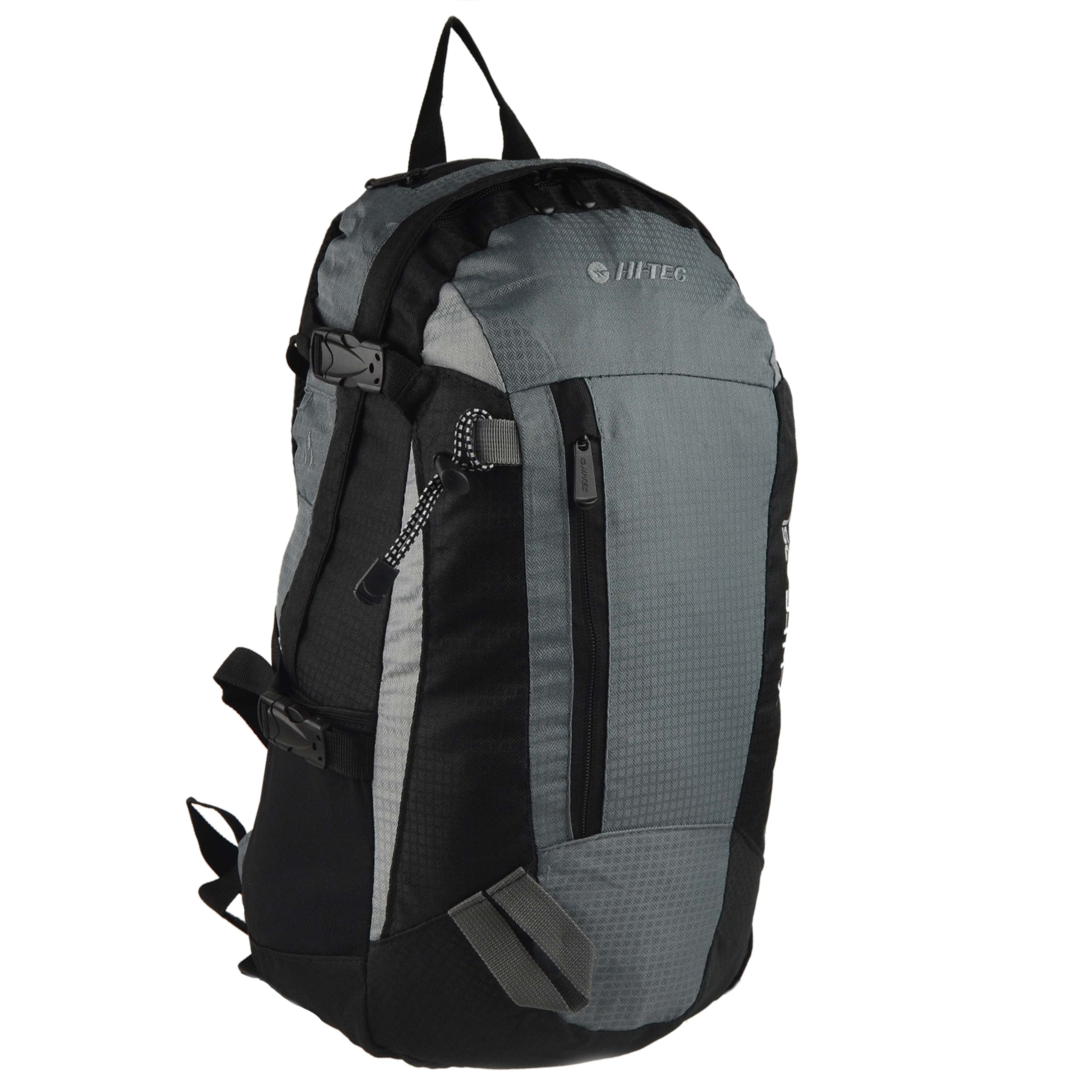 Unisex Mens Ladies Outdoor Backpack Bag by Hi-Tec Sport Hiking Travel Handy - Picture 2 of 30