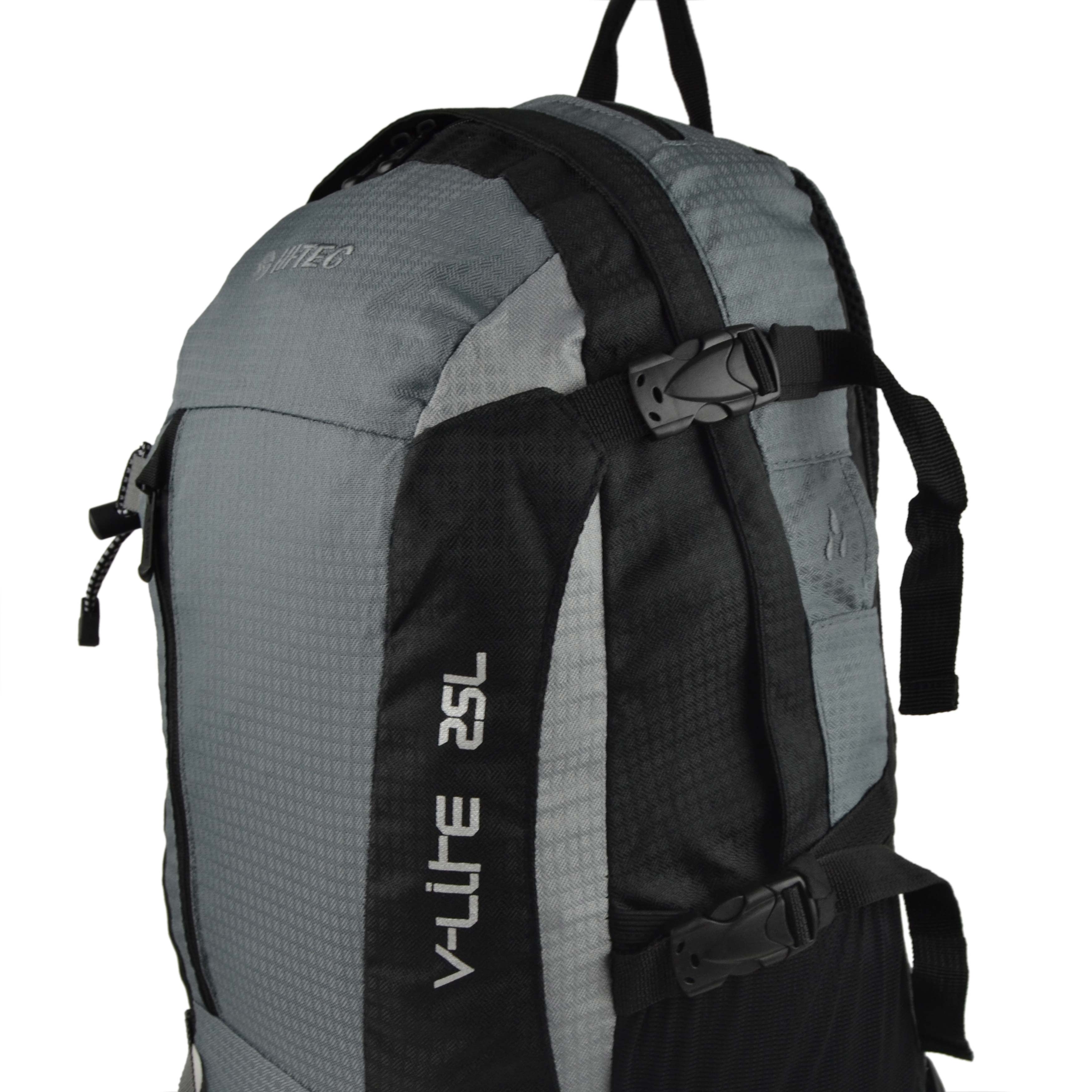 Unisex Mens Ladies Outdoor Backpack Bag by Hi-Tec Sport Hiking Travel Handy - Picture 4 of 30