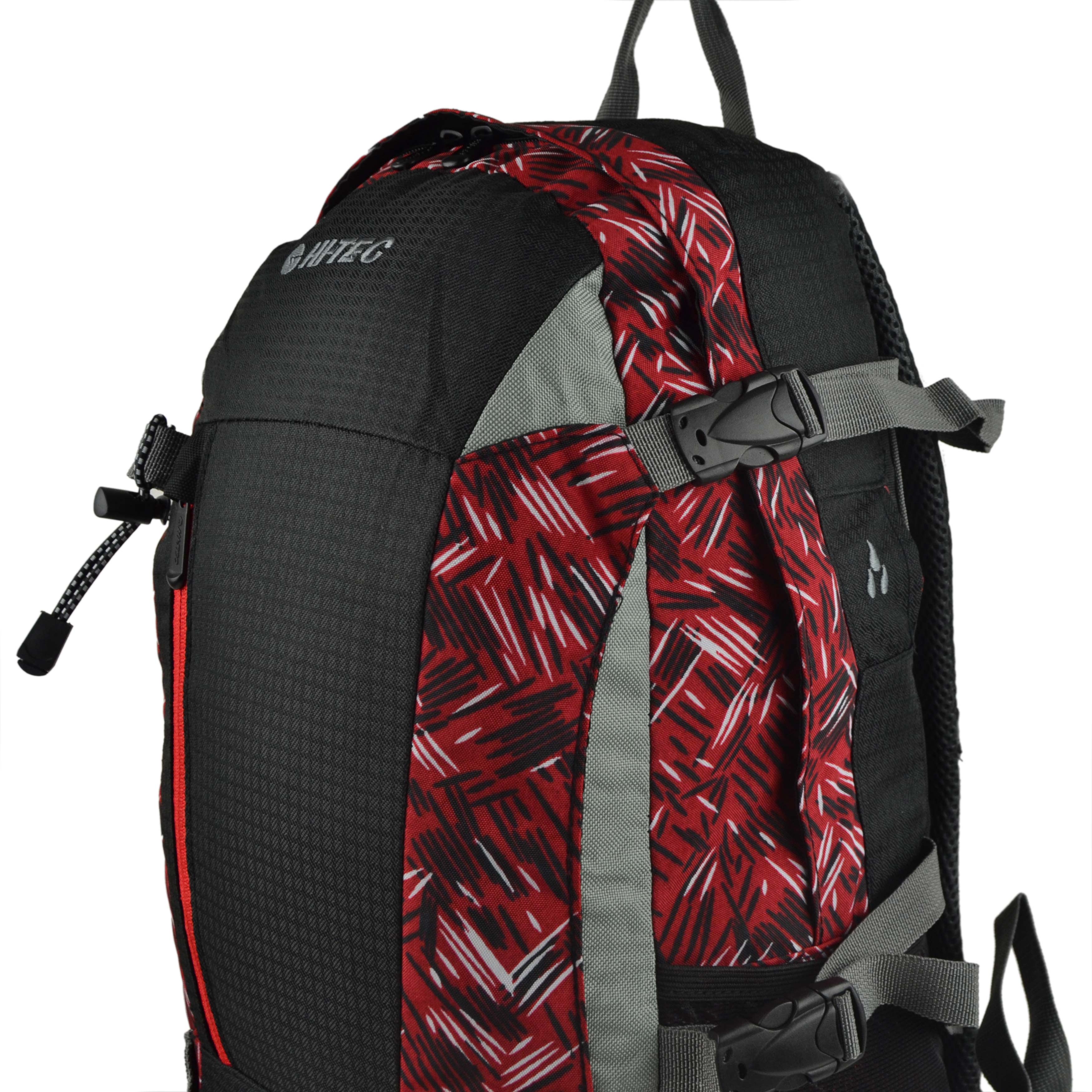 Unisex Mens Ladies Outdoor Backpack Bag by Hi-Tec Sport Hiking Travel Handy - Picture 20 of 30