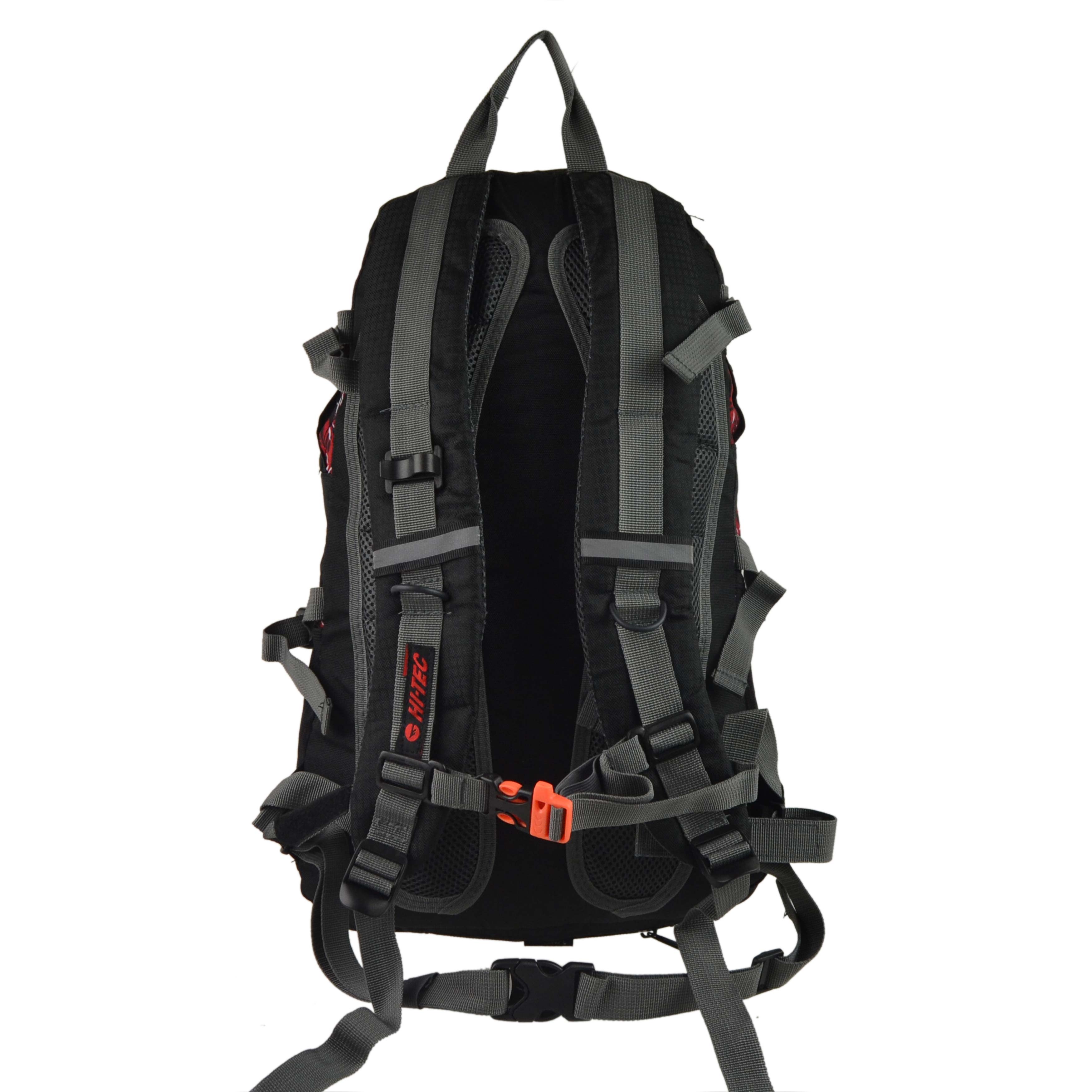 Unisex Mens Ladies Outdoor Backpack Bag by Hi-Tec Sport Hiking Travel Handy - Picture 21 of 30