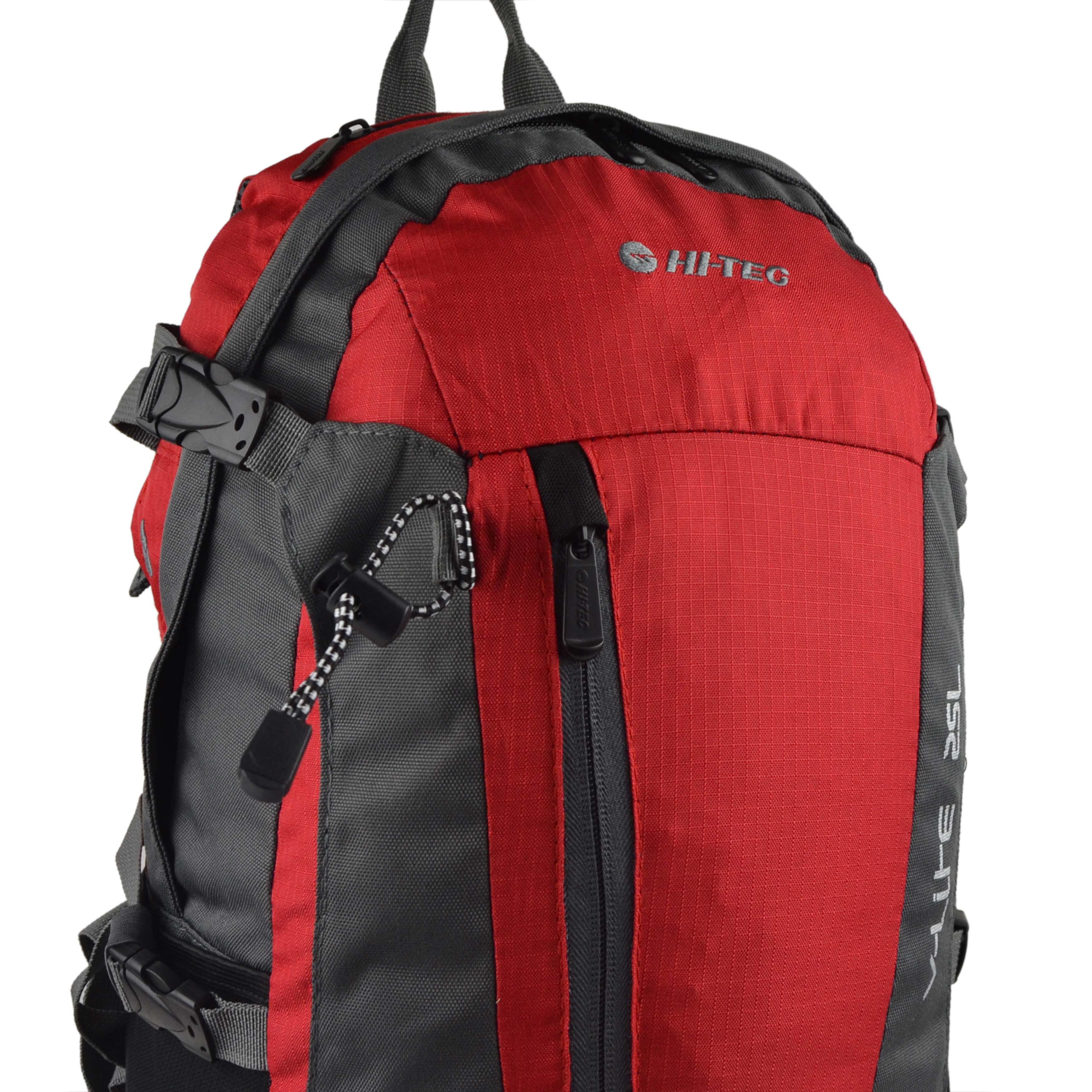 Unisex Mens Ladies Outdoor Backpack Bag by Hi-Tec Sport Hiking Travel Handy - Picture 12 of 30