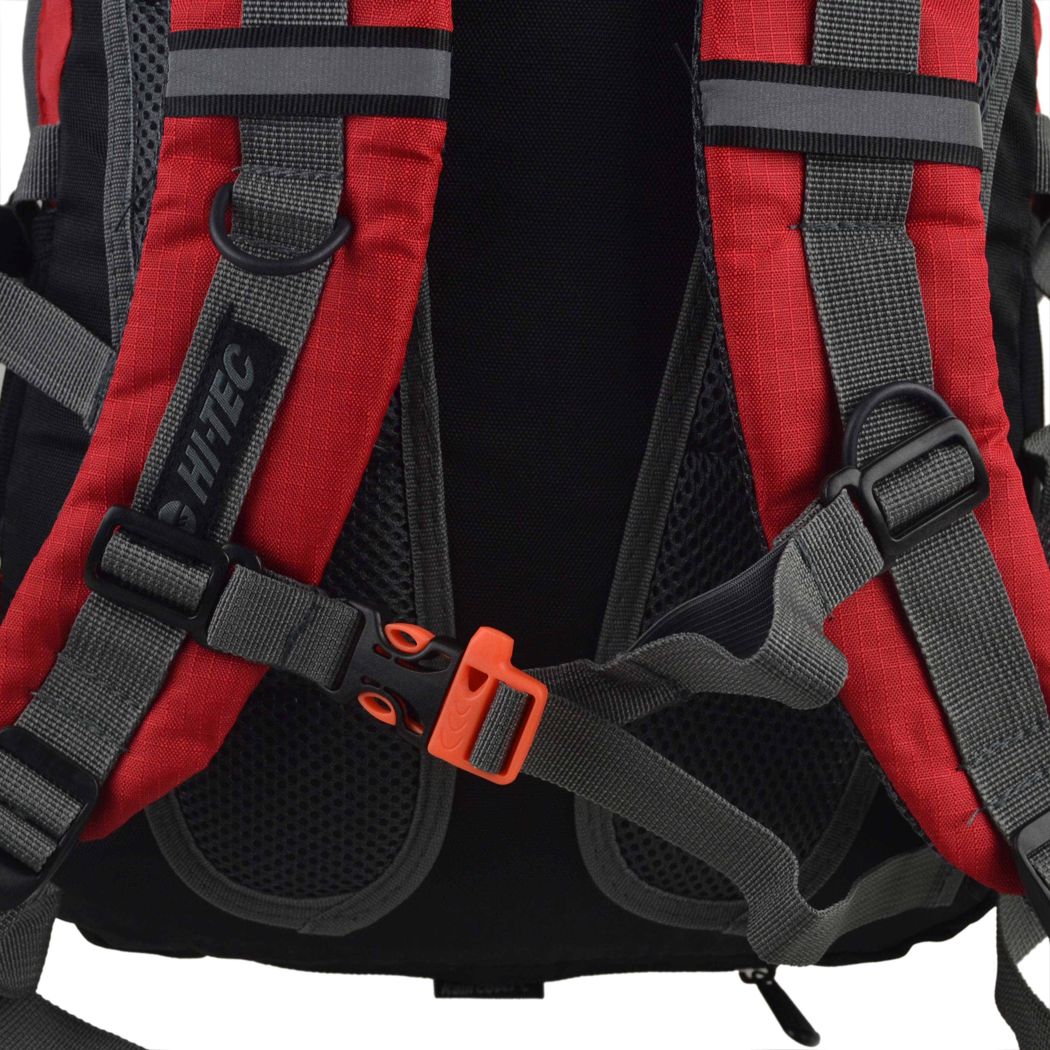 Unisex Mens Ladies Outdoor Backpack Bag by Hi-Tec Sport Hiking Travel Handy - Picture 15 of 30