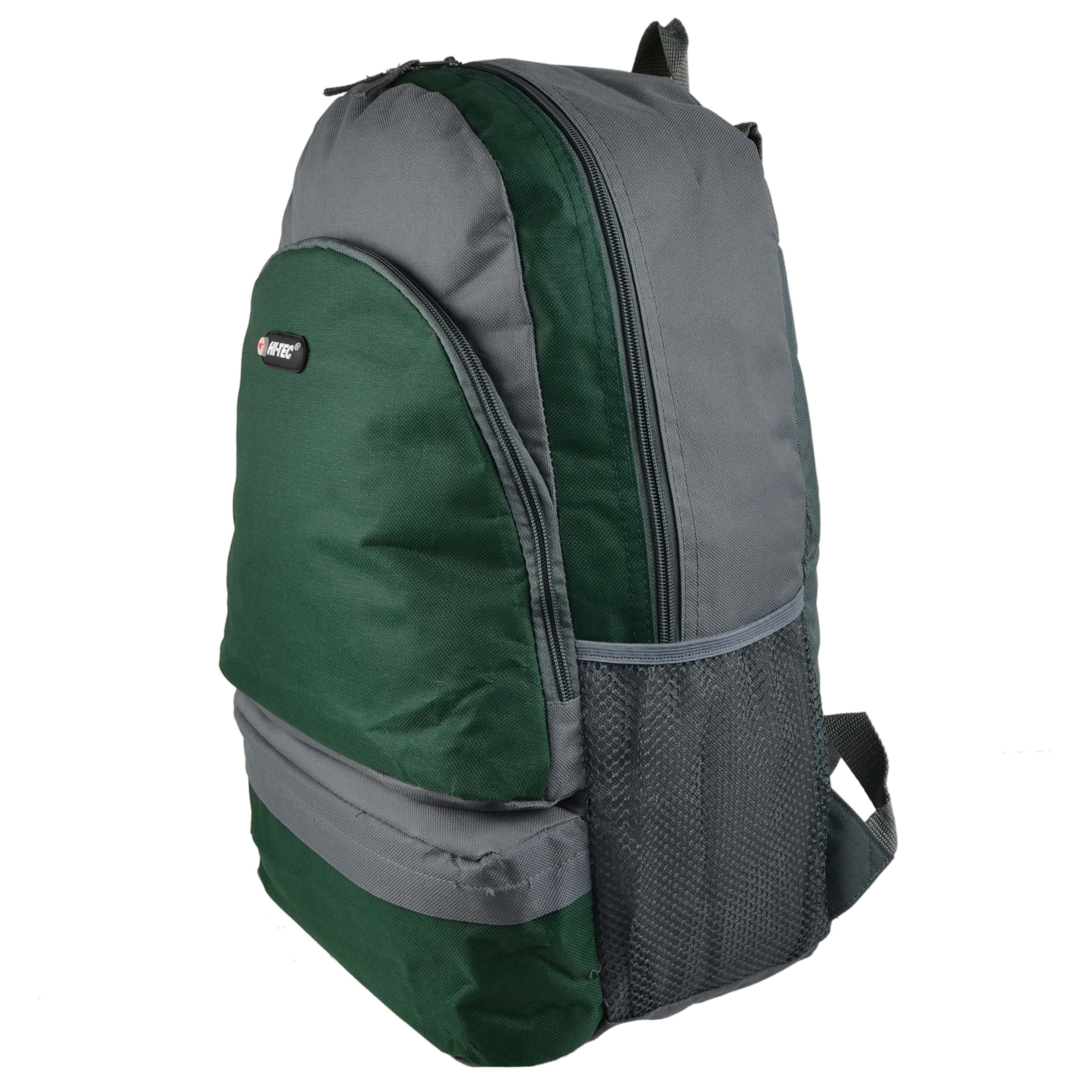 Herren Jungen Rucksack Backpack Tasche von Hi-Tec Schule College Arbeit Reise handlich - Bild 6 von 11