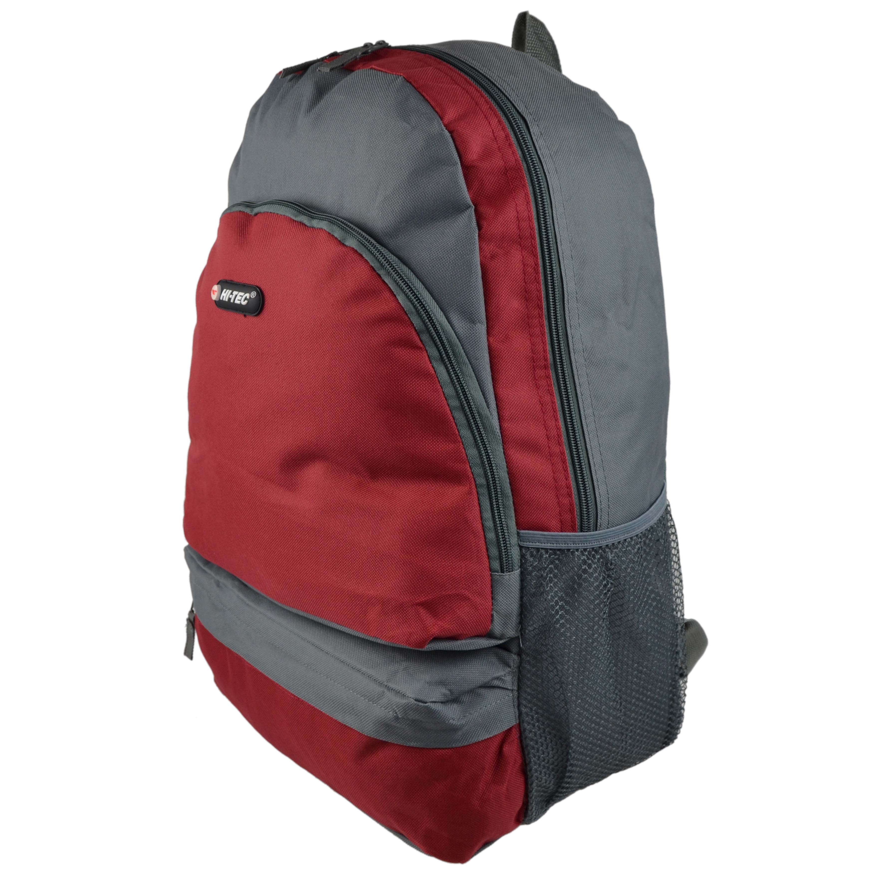 Herren Jungen Rucksack Backpack Tasche von Hi-Tec Schule College Arbeit Reise handlich - Bild 8 von 11