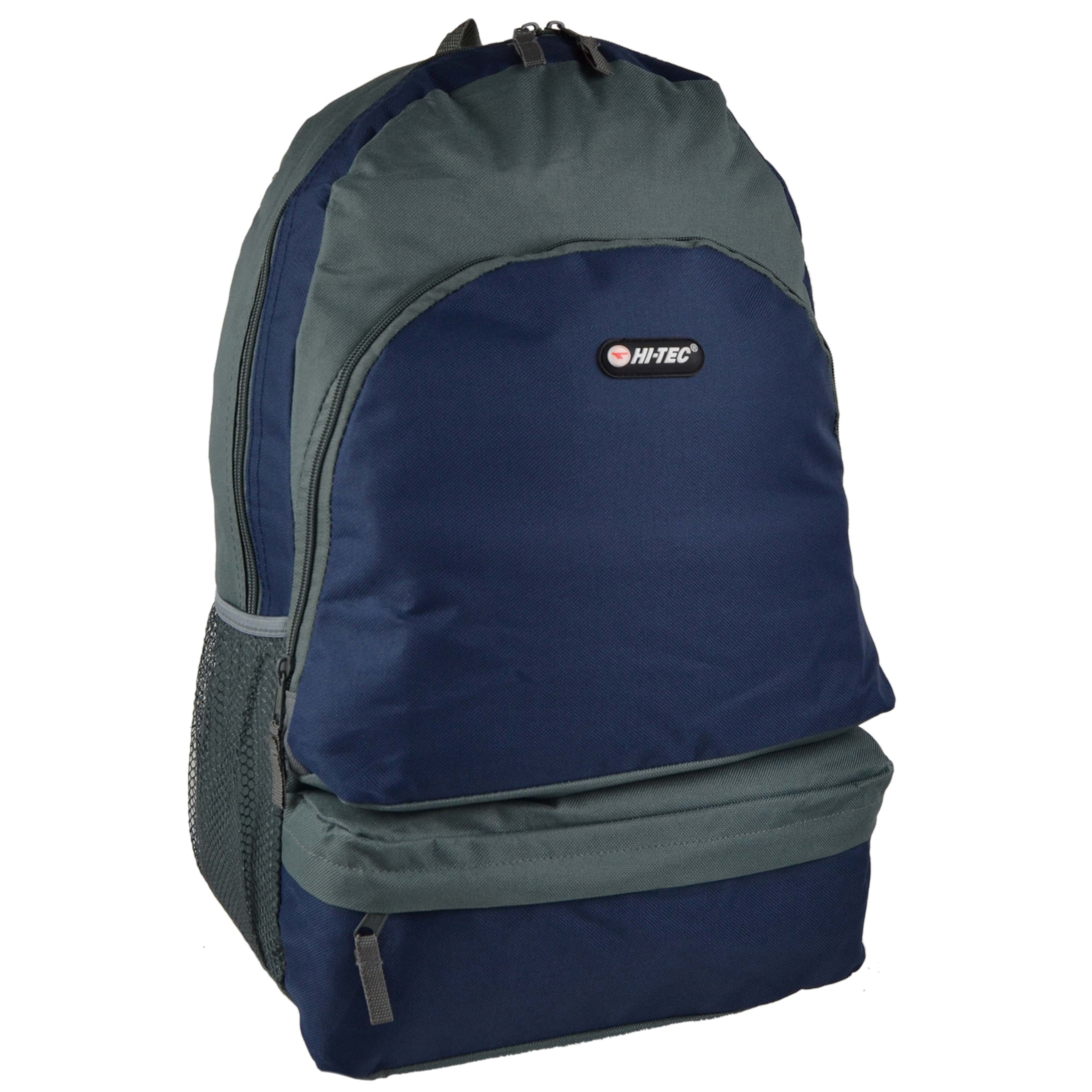 Herren Jungen Rucksack Backpack Tasche von Hi-Tec Schule College Arbeit Reise handlich - Bild 3 von 11