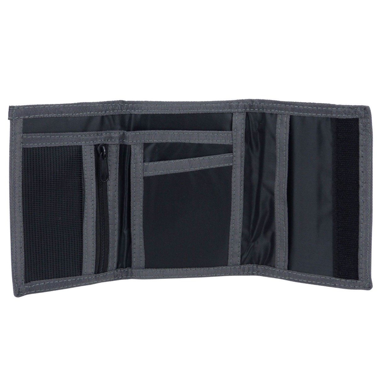 RED X Mens or Boys Trifold Nylon Sports Wallet with Change Section - Picture 8 of 19