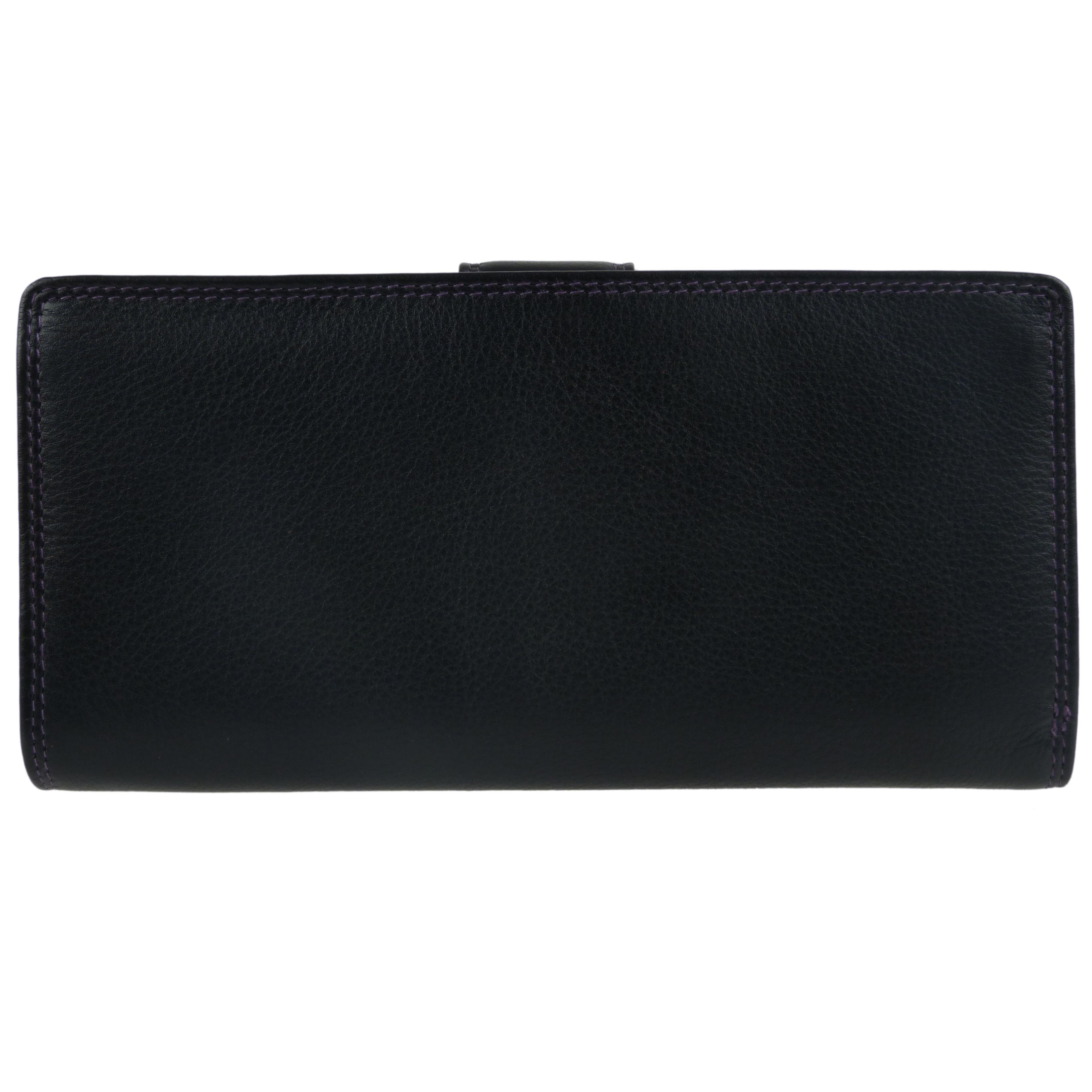 Ladies Leather Tabbed Purse/Wallet by Golunski; Graffiti Gift Box Bright Colours - Picture 7 of 103