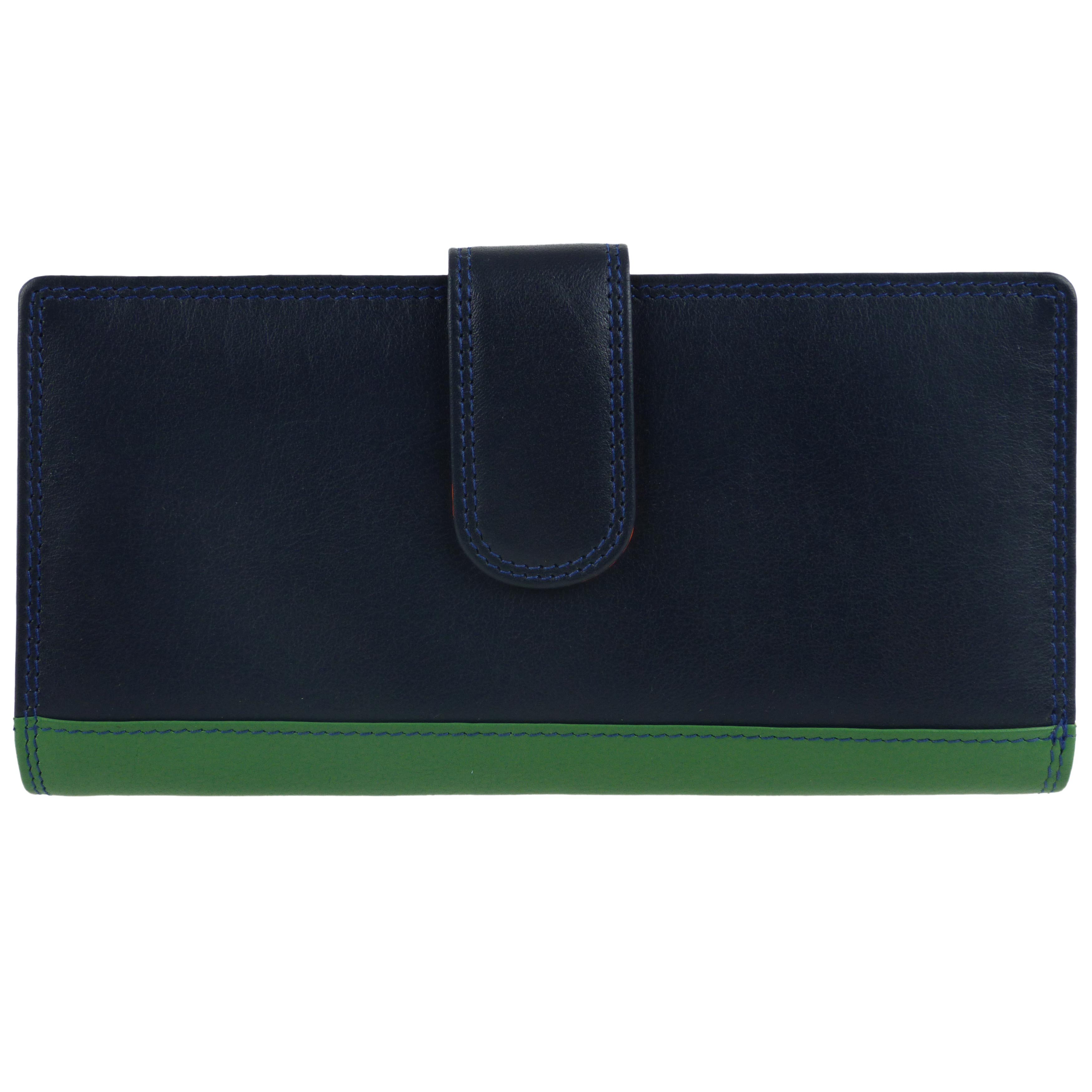 Ladies Leather Tabbed Purse/Wallet by Golunski; Graffiti Gift Box Bright Colours - Picture 34 of 103