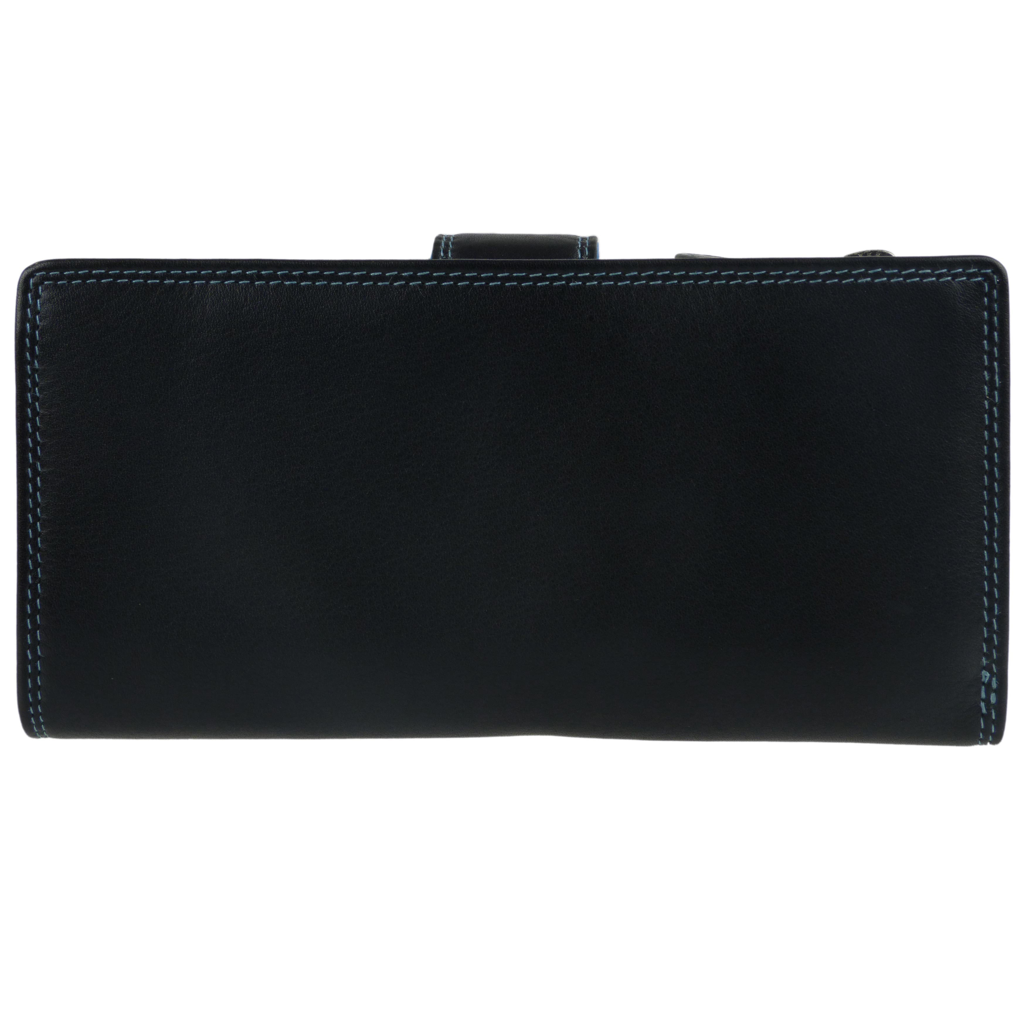 Ladies Leather Tabbed Purse/Wallet by Golunski; Graffiti Gift Box Bright Colours - Picture 13 of 103