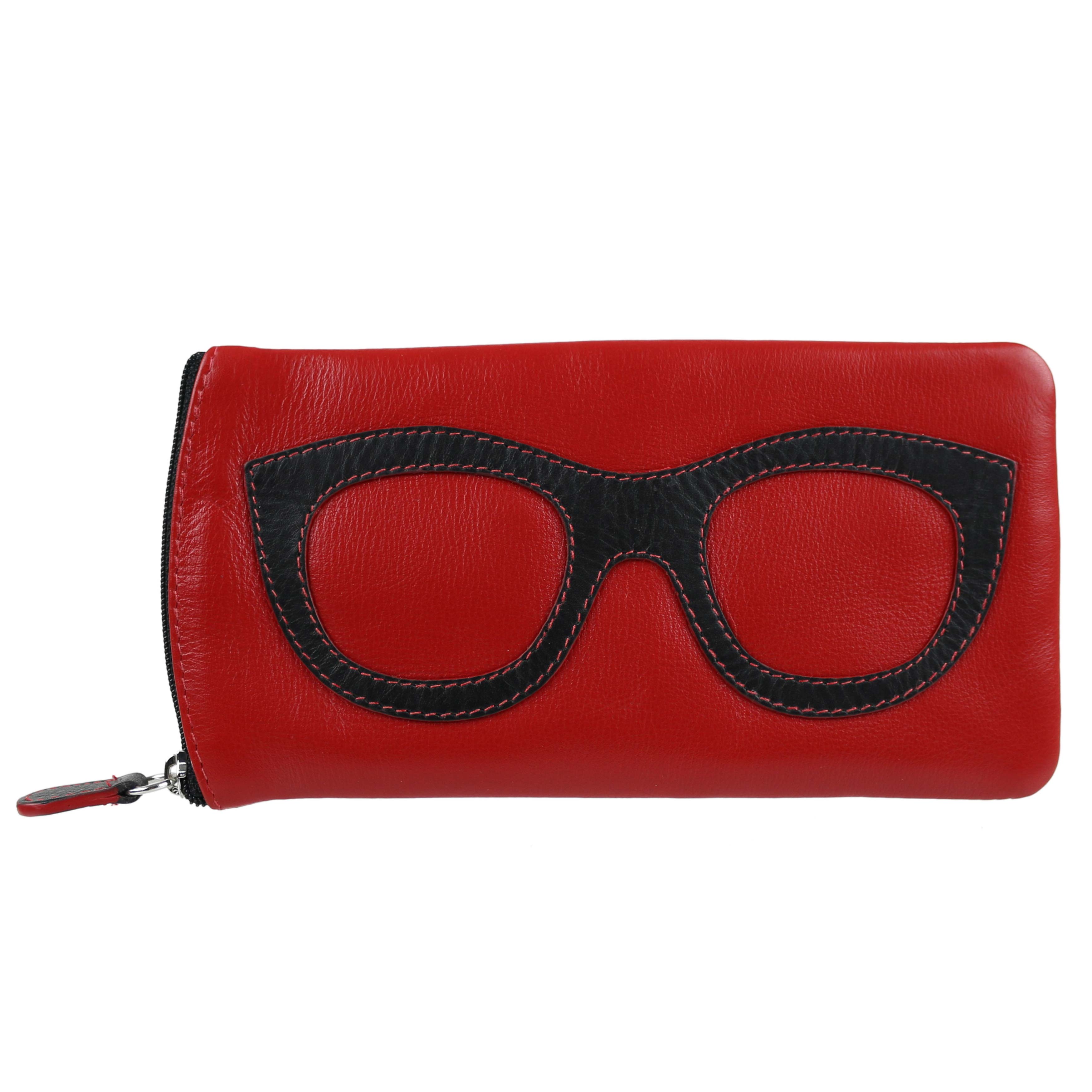Ladies Leather Colourful Glasses Case by Ili New York Spectacles Sun Summer - Picture 75 of 141