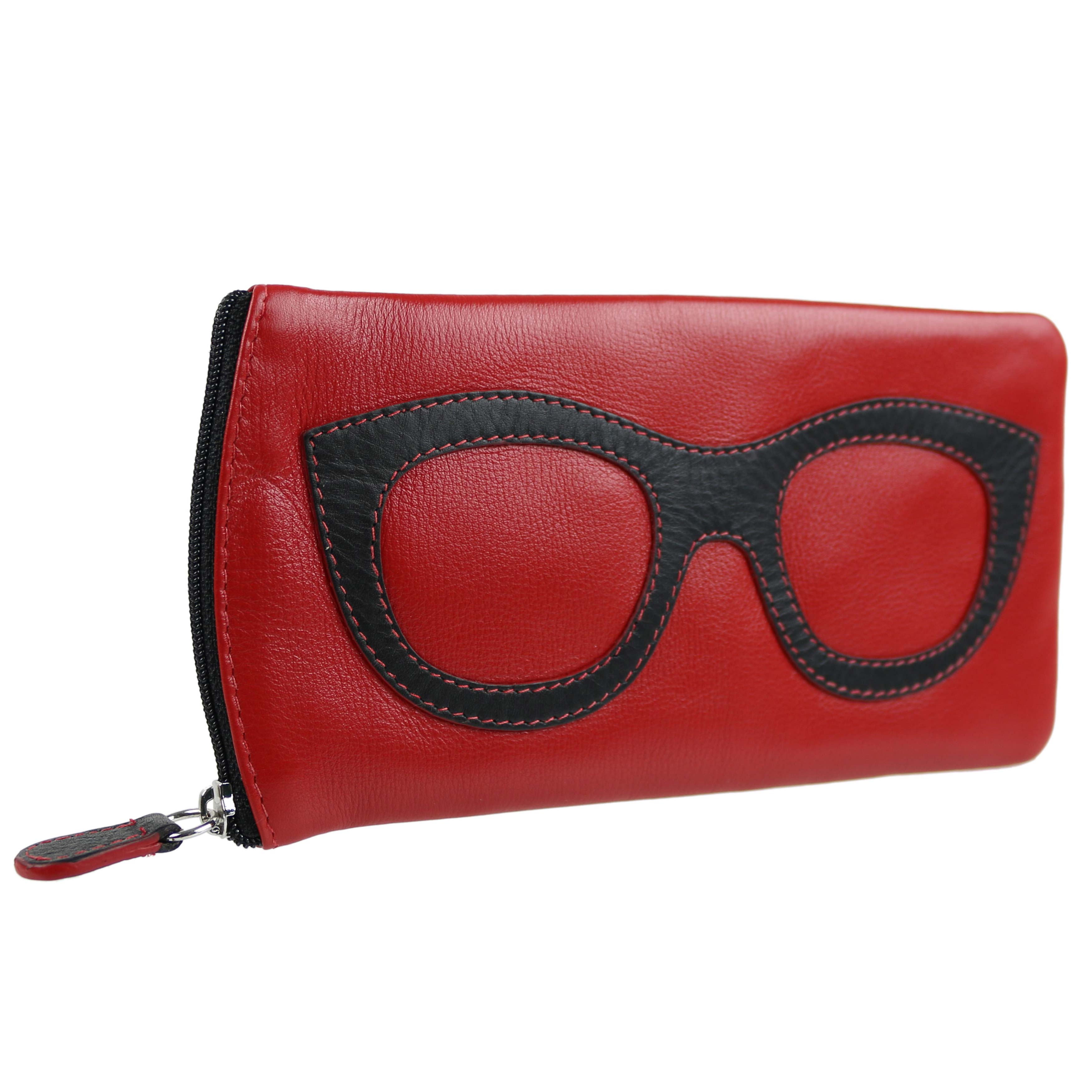 Ladies Leather Colourful Glasses Case by Ili New York Spectacles Sun Summer - Picture 76 of 141