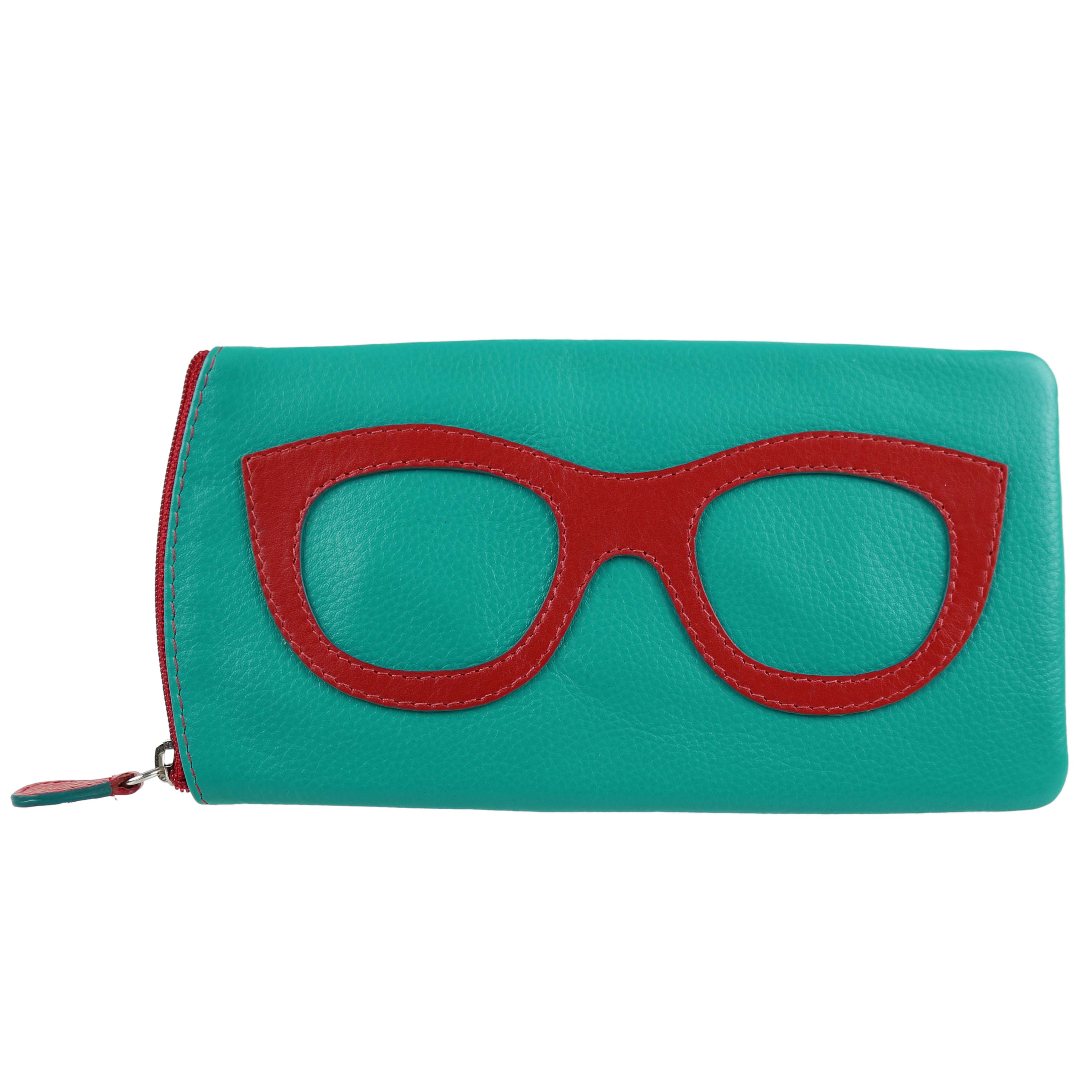 Ladies Leather Colourful Glasses Case by Ili New York Spectacles Sun Summer - Picture 14 of 141