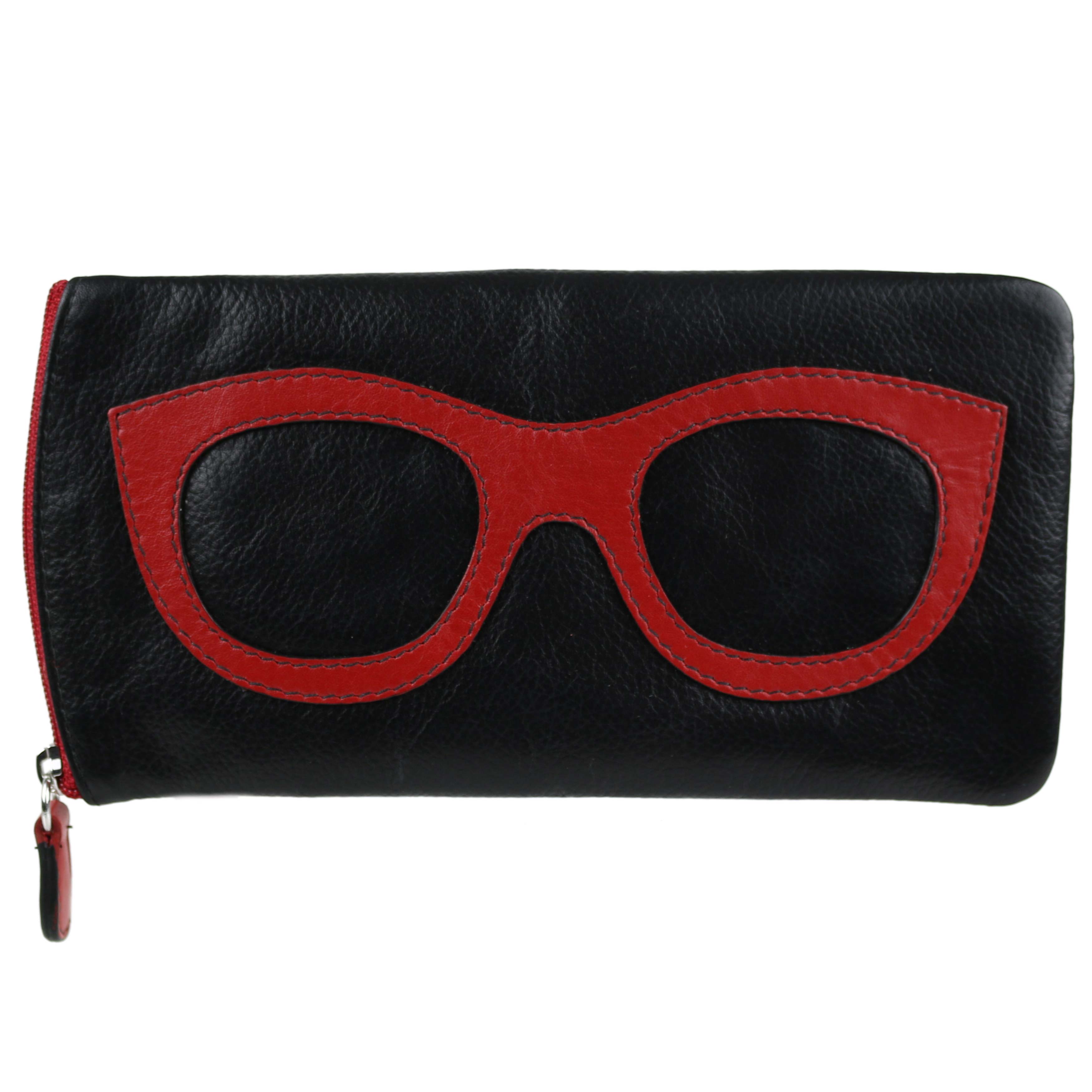 Ladies Leather Colourful Glasses Case by Ili New York Spectacles Sun Summer - Picture 25 of 141