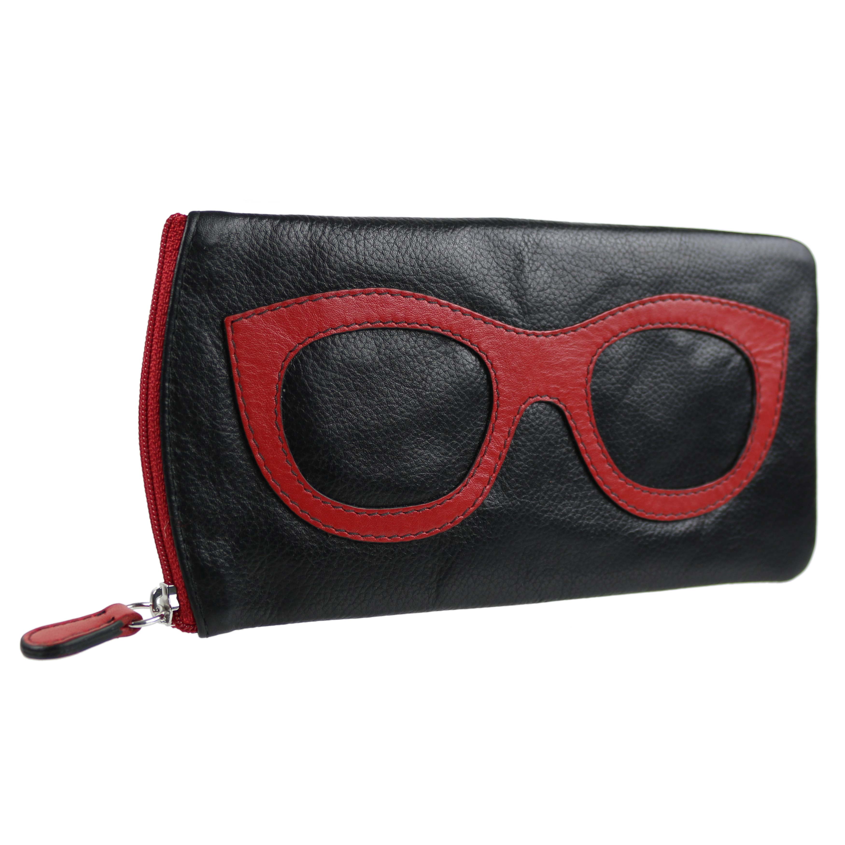 Ladies Leather Colourful Glasses Case by Ili New York Spectacles Sun Summer - Picture 24 of 141