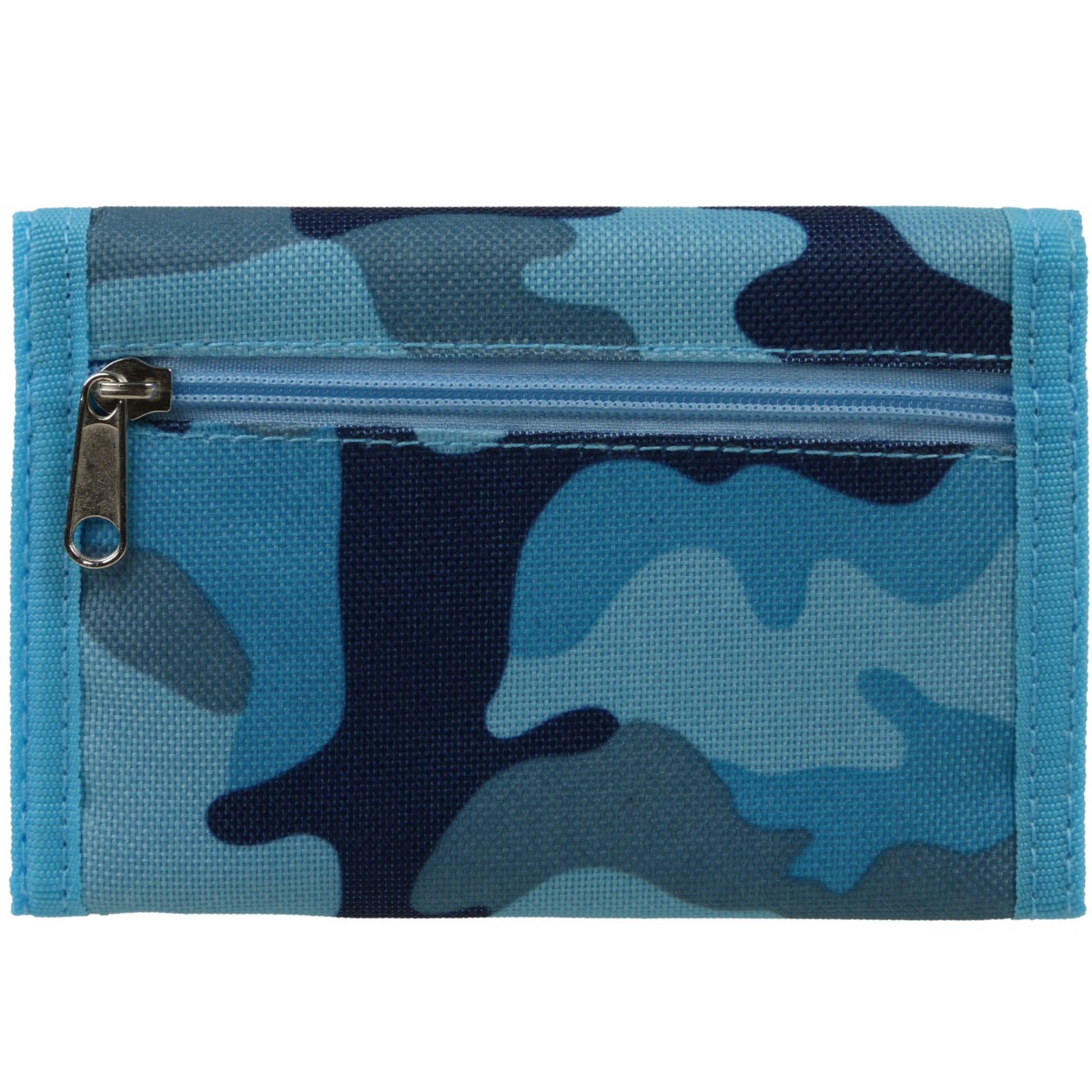 RED X Mens Boys Camouflage Canvas Wallet Tri-Fold Camo Slim Teens - Picture 11 of 11