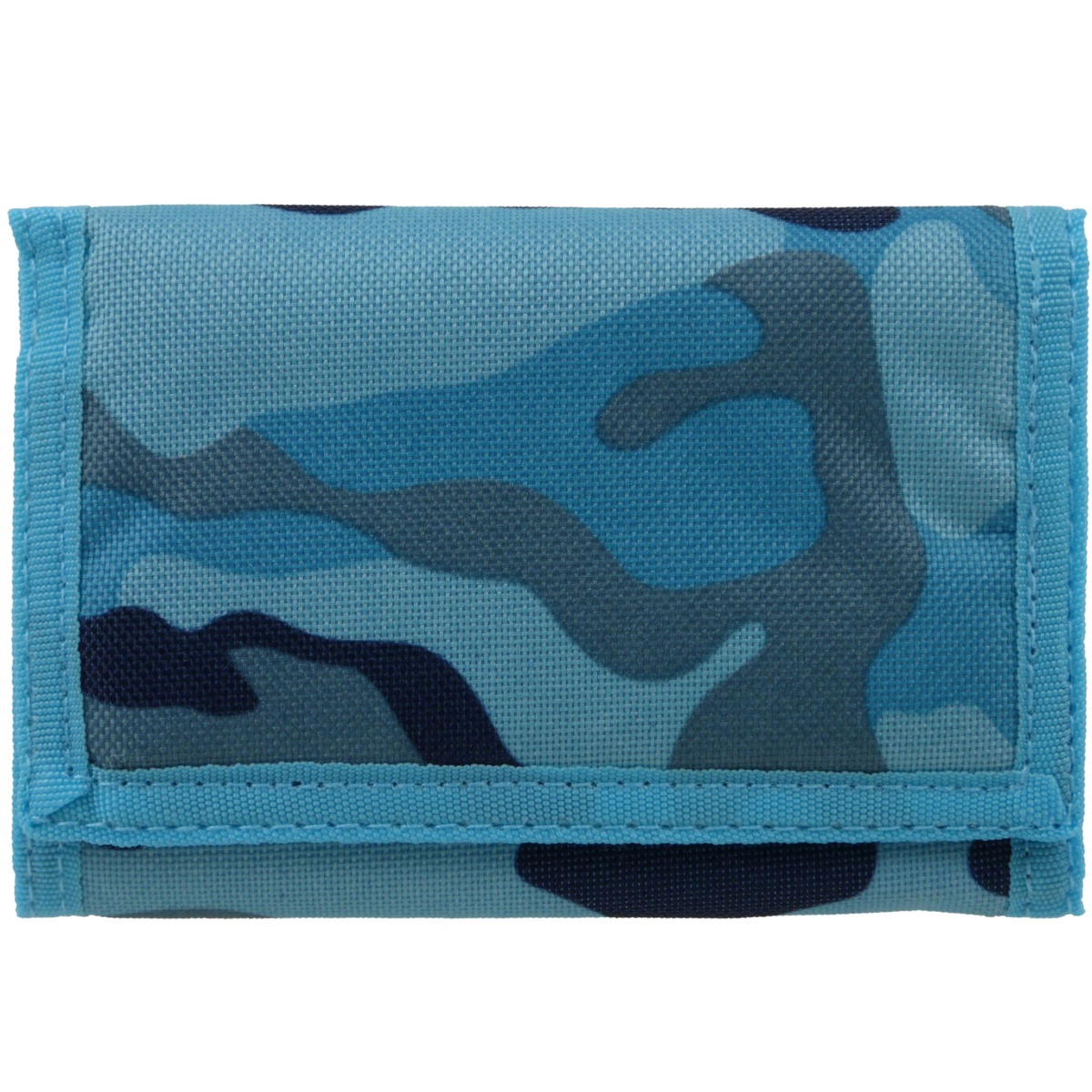RED X Mens Boys Camouflage Canvas Wallet Tri-Fold Camo Slim Teens - Picture 9 of 11