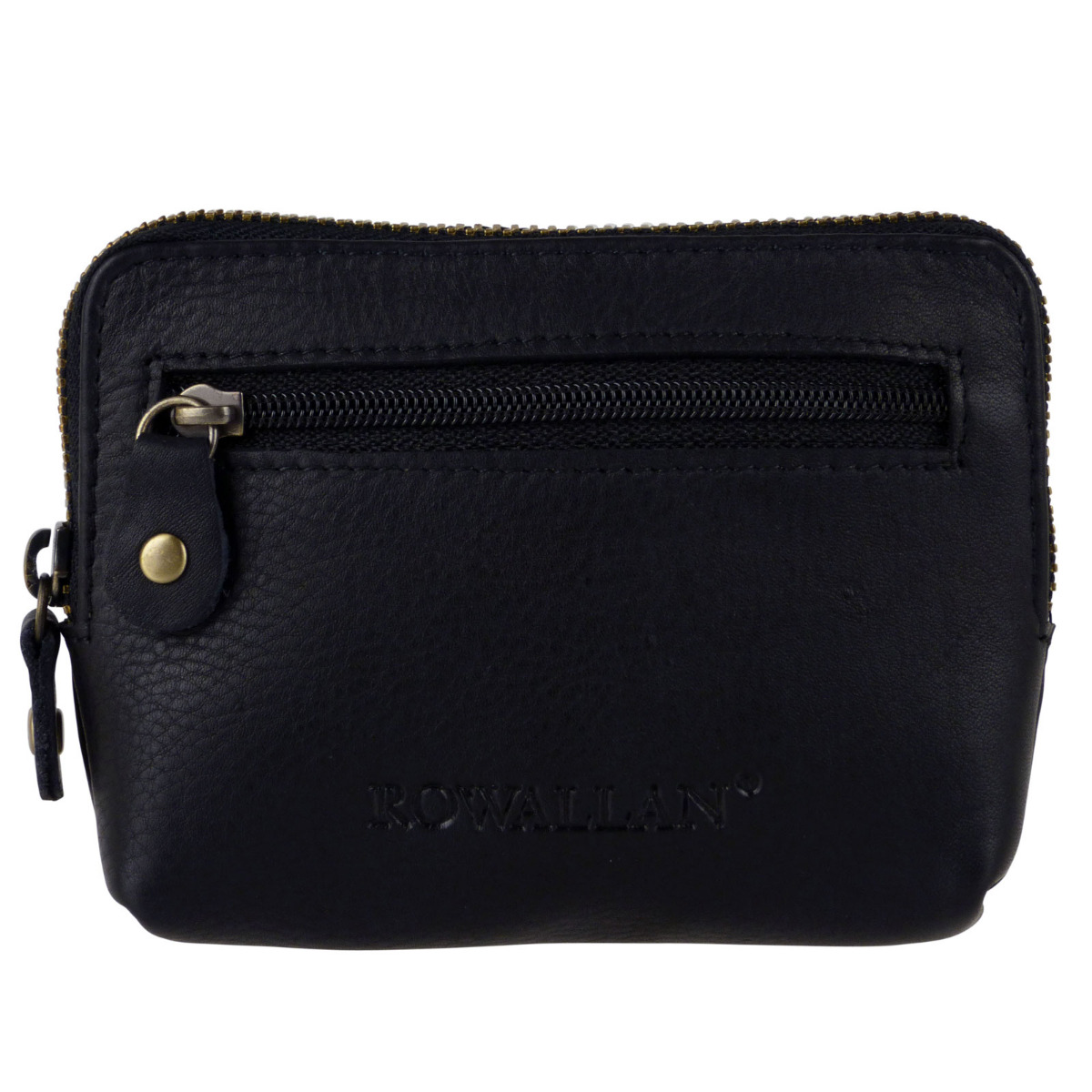 Rowallan of Scotland Unisex Leather Top Zip Coin Purse - Bild 34 von 42