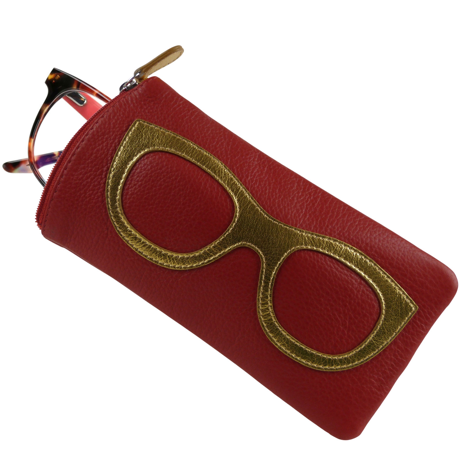 Ladies Leather Colourful Glasses Case by Ili New York Spectacles Sun Summer - Picture 80 of 141