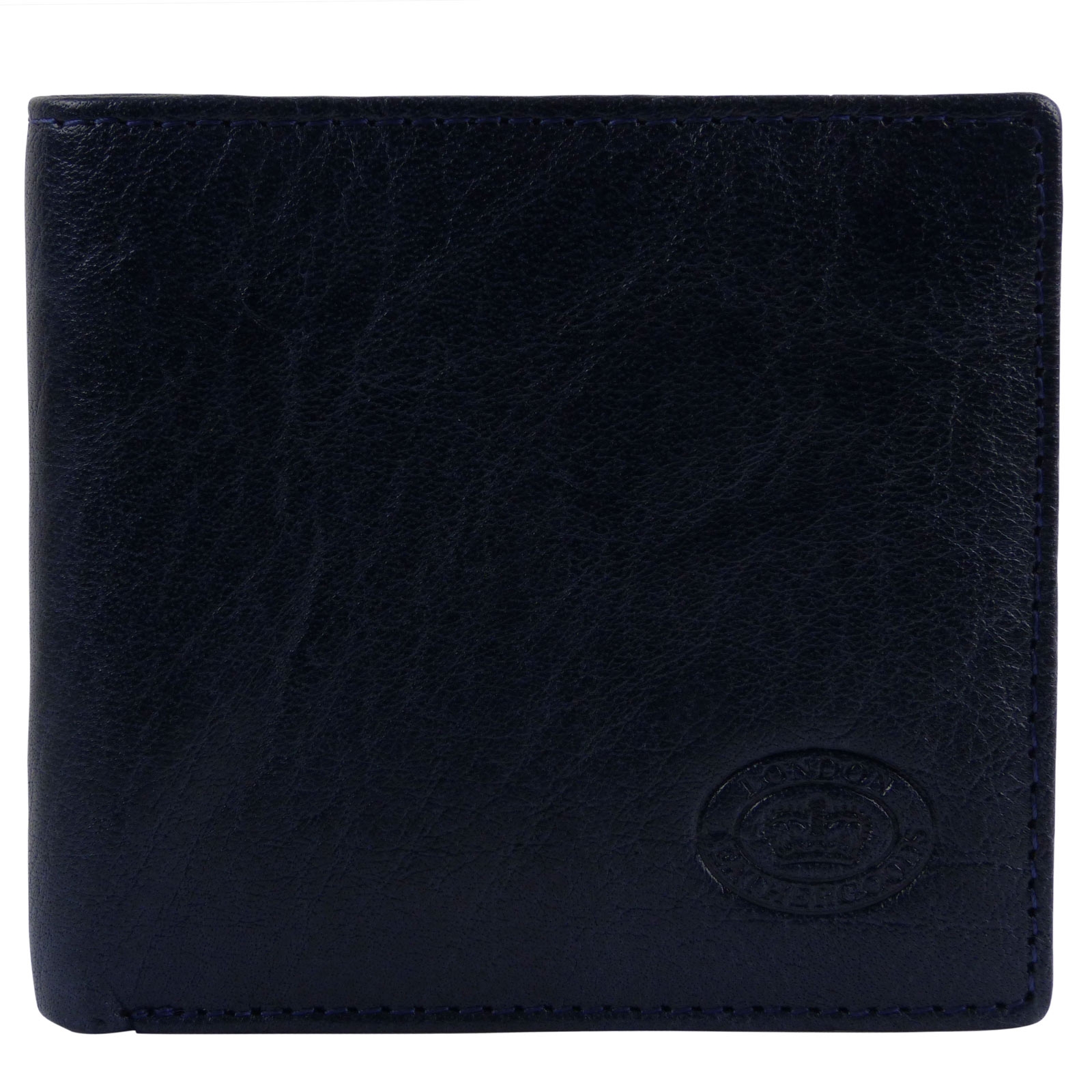 London Leather Mens Bi-Fold Banknote & Card Wallet - Picture 12 of 20