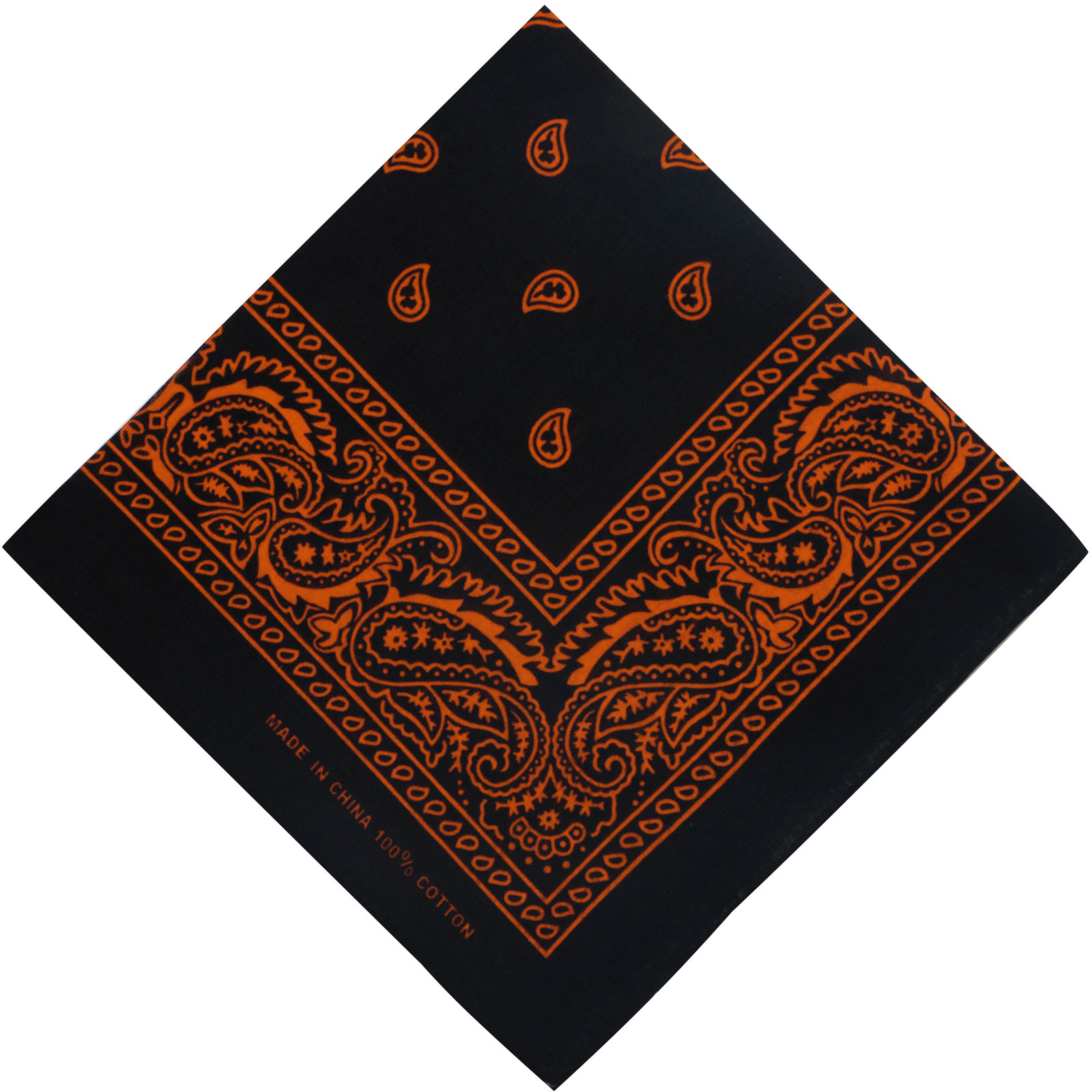 Mens Ladies Classic Paisley 100% Cotton Bandana/Bandanna Head Scarf - 第 4/41 張圖片
