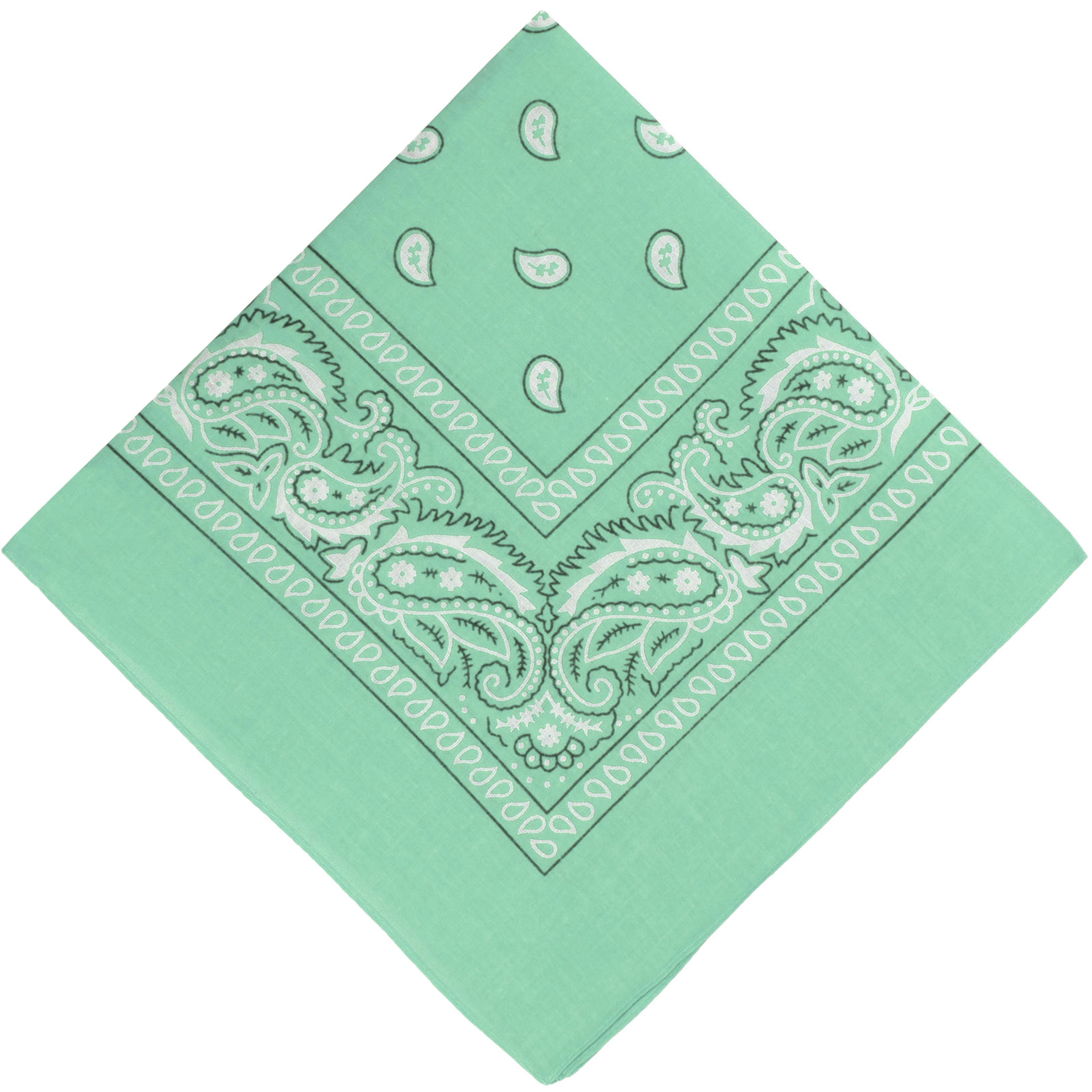 Mens Ladies Classic Paisley 100% Cotton Bandana/Bandanna Head Scarf - 第 24/41 張圖片