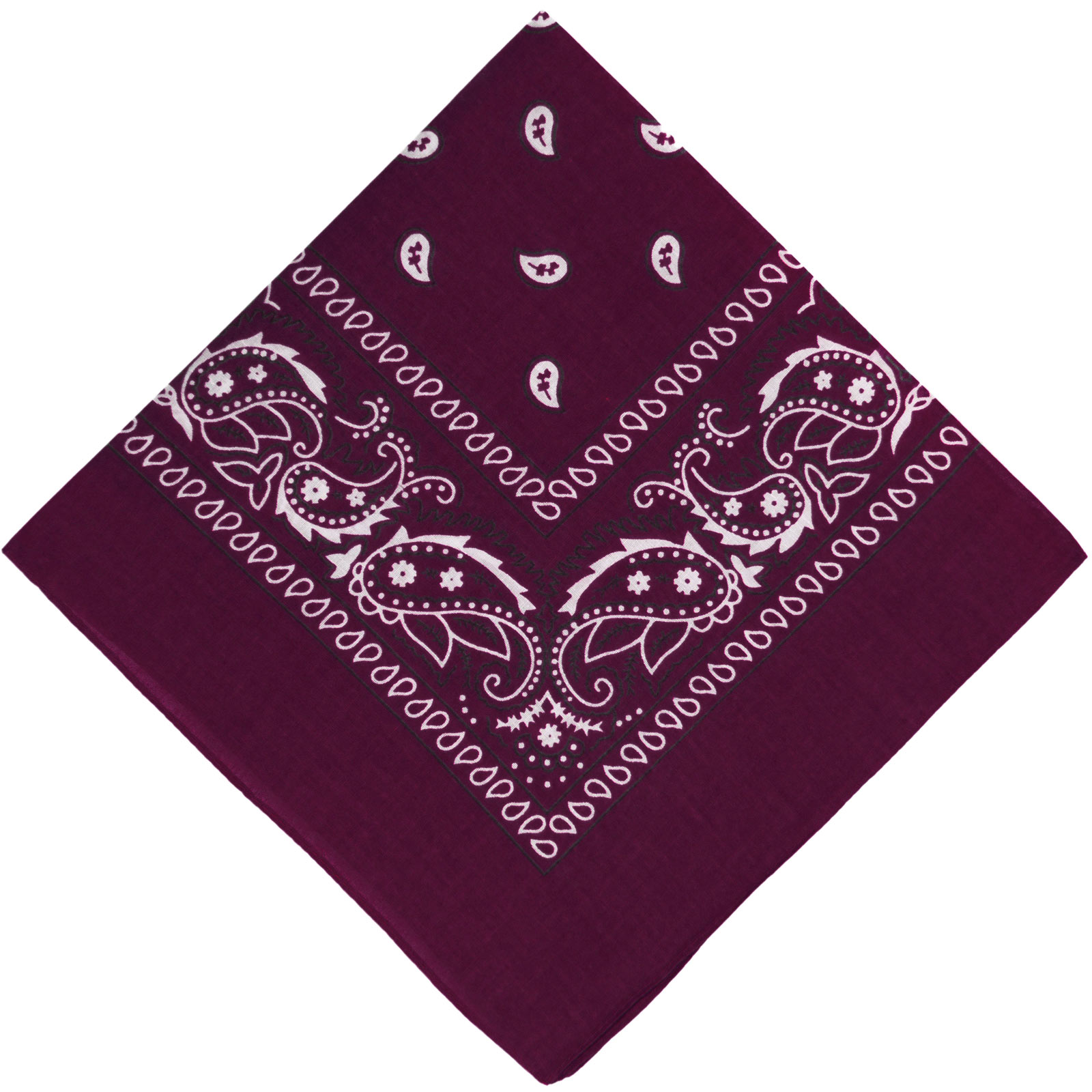 Mens Ladies Classic Paisley 100% Cotton Bandana/Bandanna Head Scarf - 第 30/41 張圖片