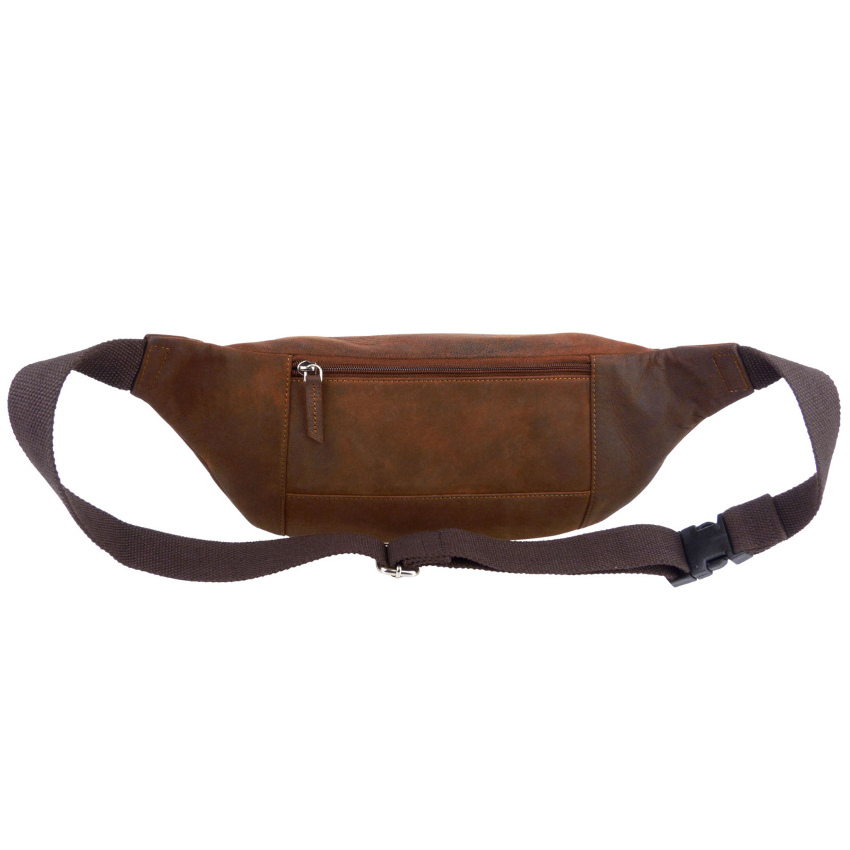 Oakridge Leather Mens Large 5 Pocket Bumbag/Fanny Pack - Picture 15 of 15
