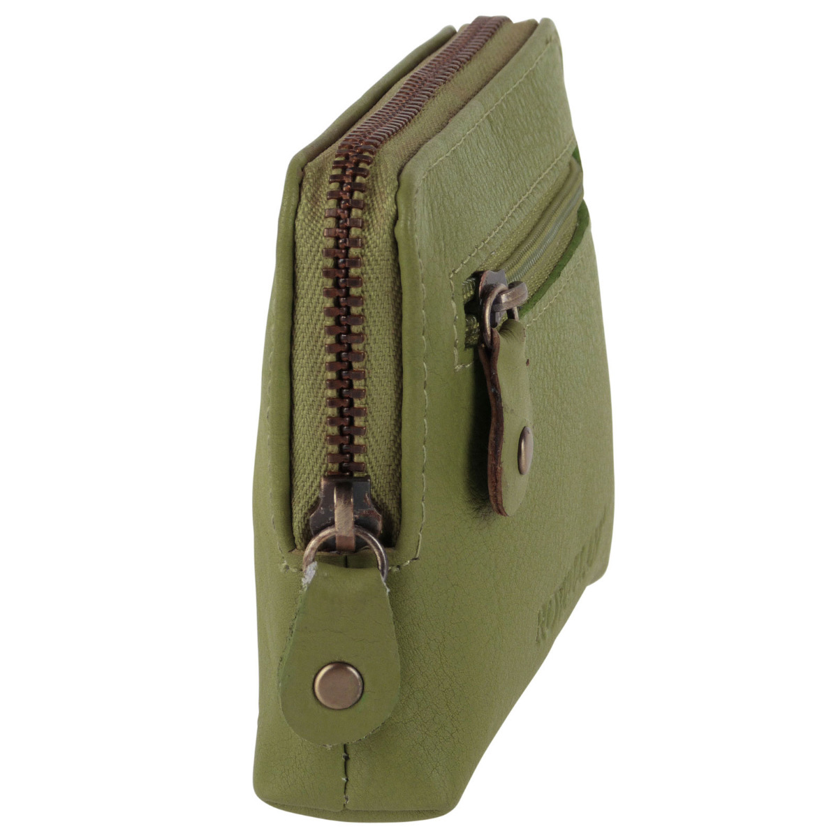 Rowallan of Scotland Unisex Leather Top Zip Coin Purse - Bild 15 von 42