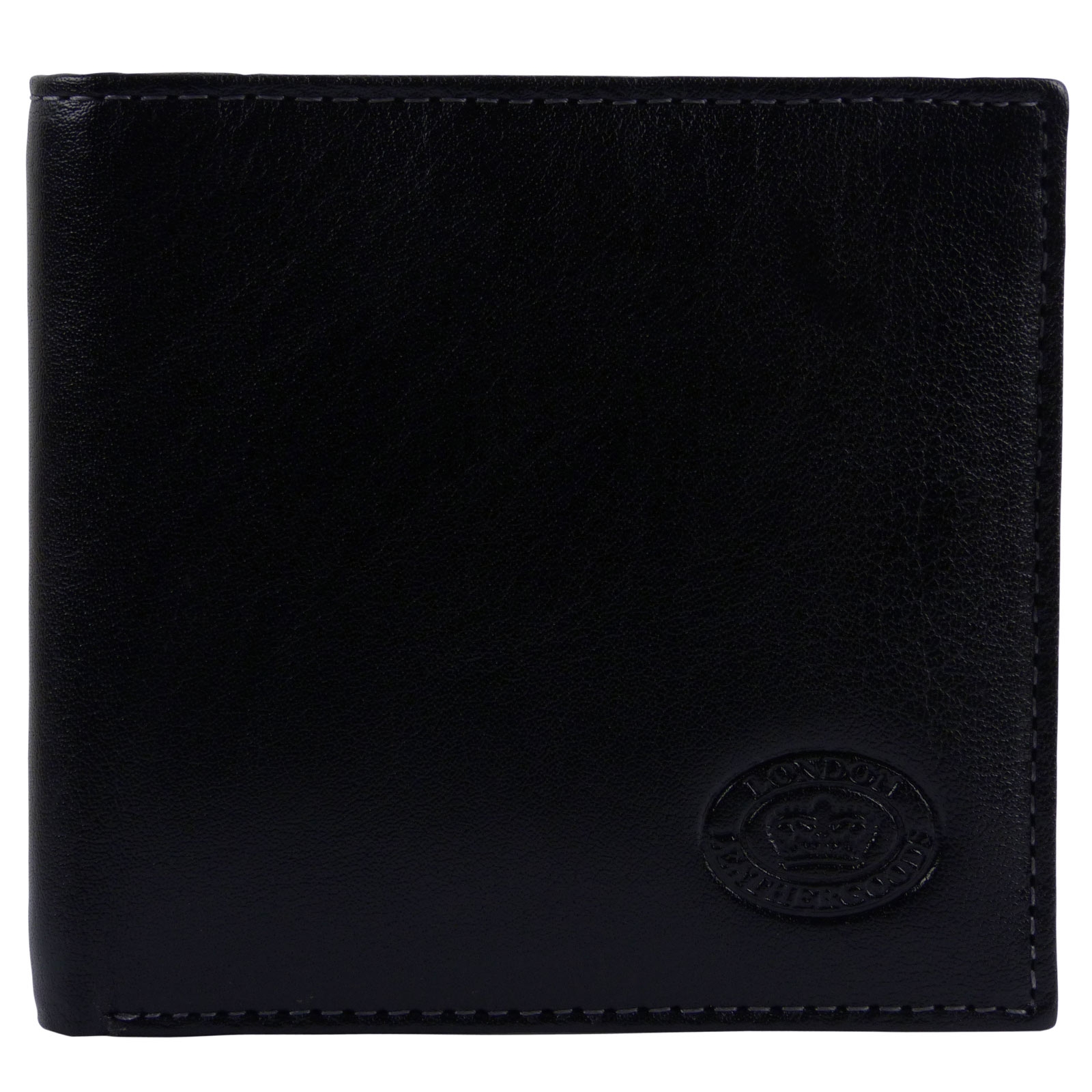 London Leather Mens Bi-Fold Banknote & Card Wallet - Picture 8 of 20