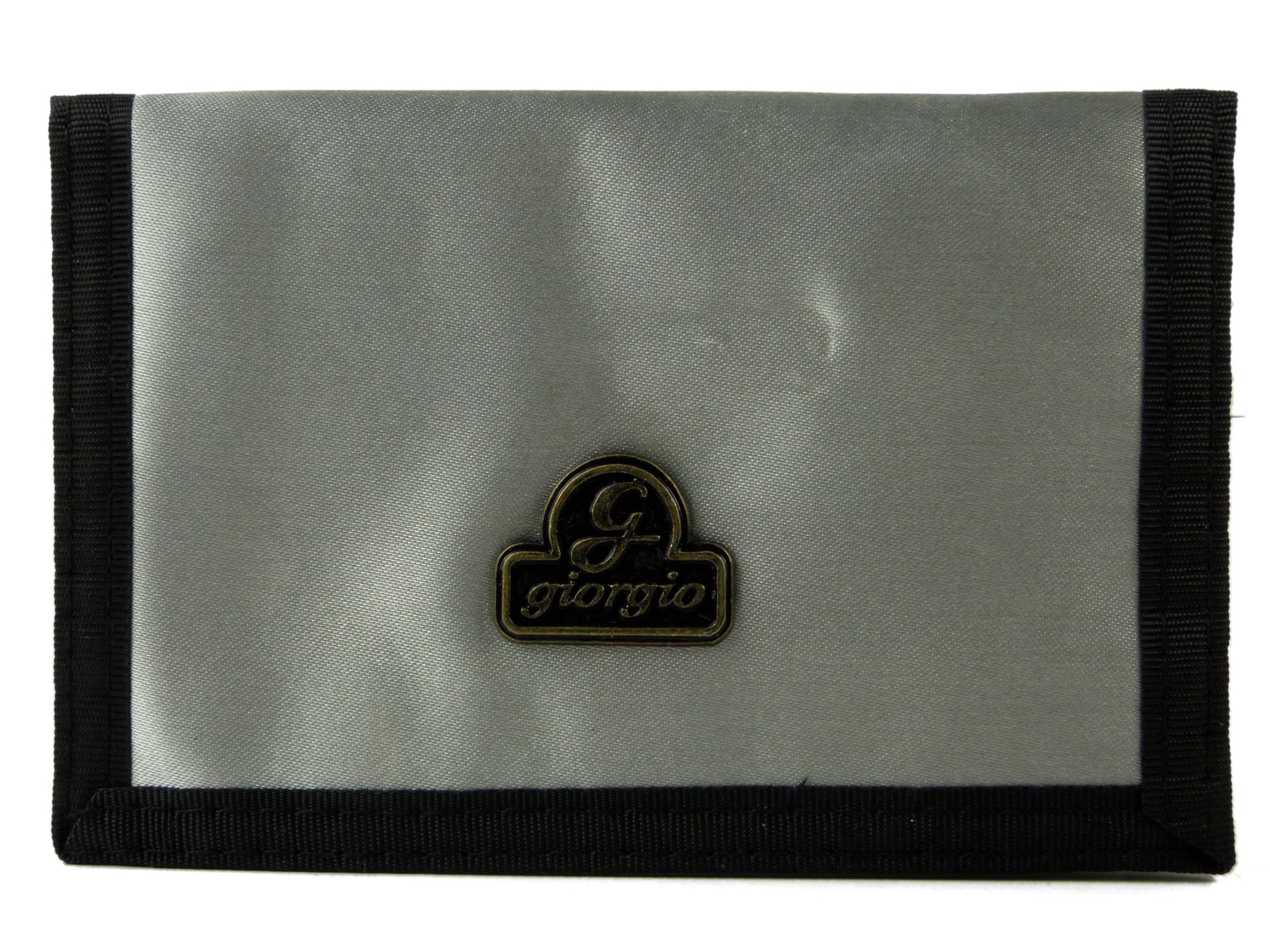 Mens Boys WALLET TriFold with Change Section by Giorgio Silver or Red - Picture 8 of 9