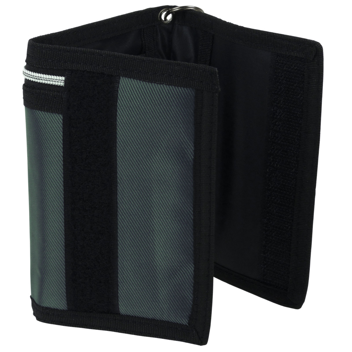 Mens Boys TriFold Sports Wallet by Lorenz with Security Chain Handy - Picture 7 of 14