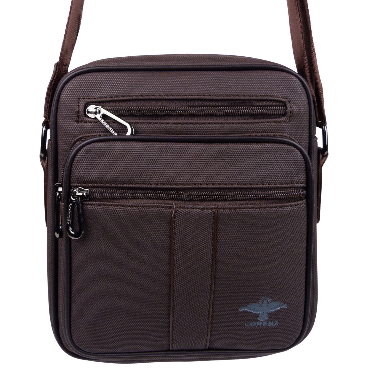 Lorenz Herren Umhängetasche kompakt Kunstleder - Bild 8 von 11