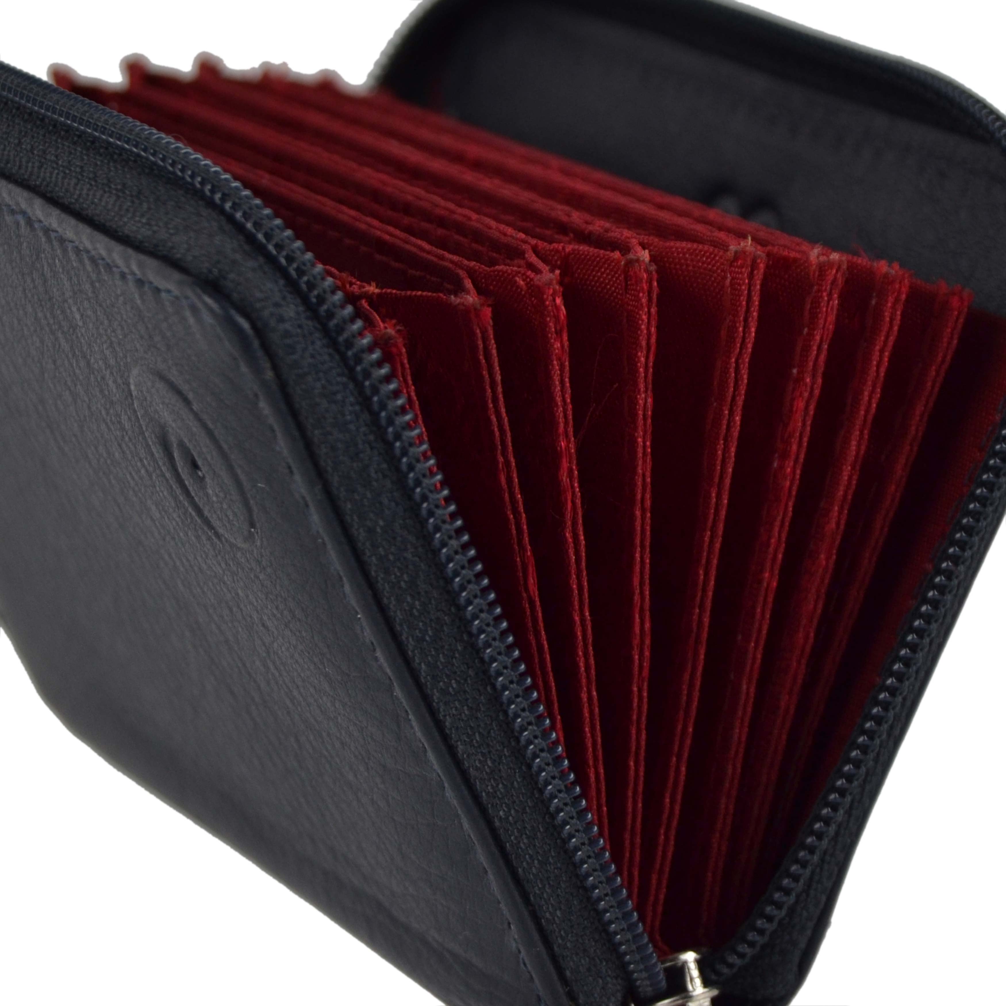 Soft Leather RFID Protection Concertina Credit Card Purse by Mala Origin Gift... - Picture 8 of 36